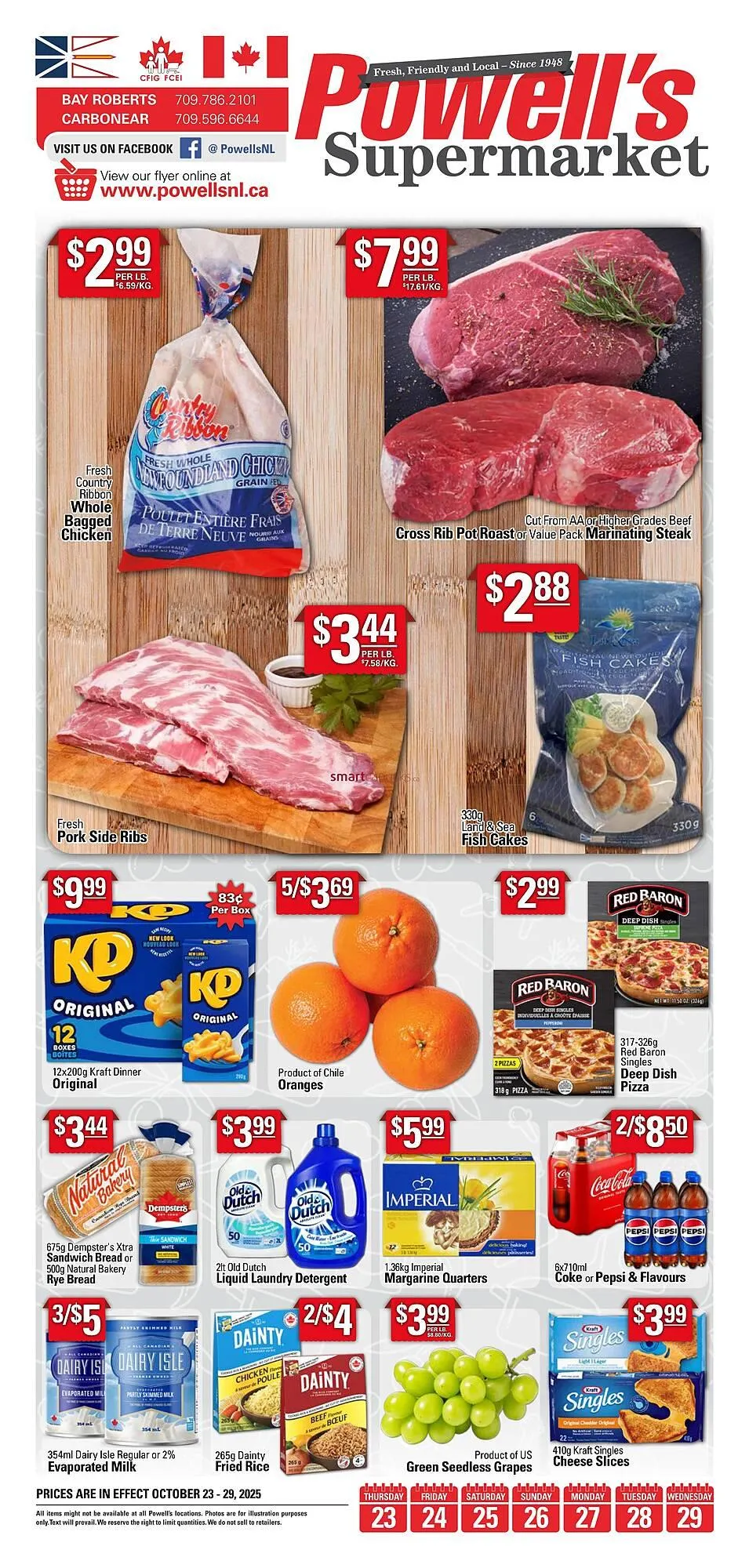 Powell's Supermarket flyer from October 22 to October 28 2025 - flyer page 2