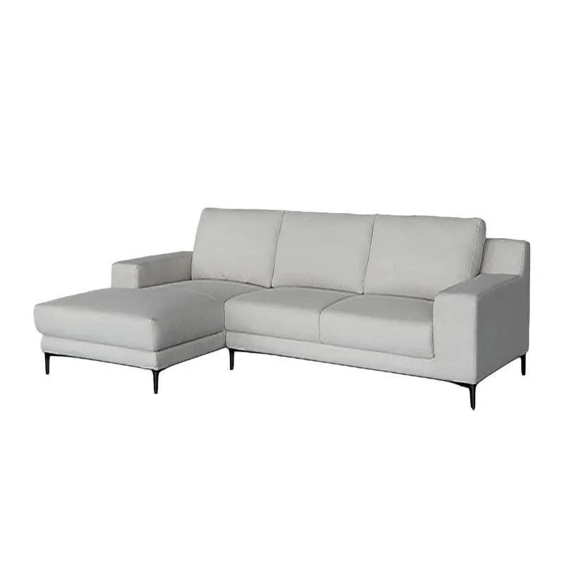 Sectionnel avec chaise longue à gauche - beige