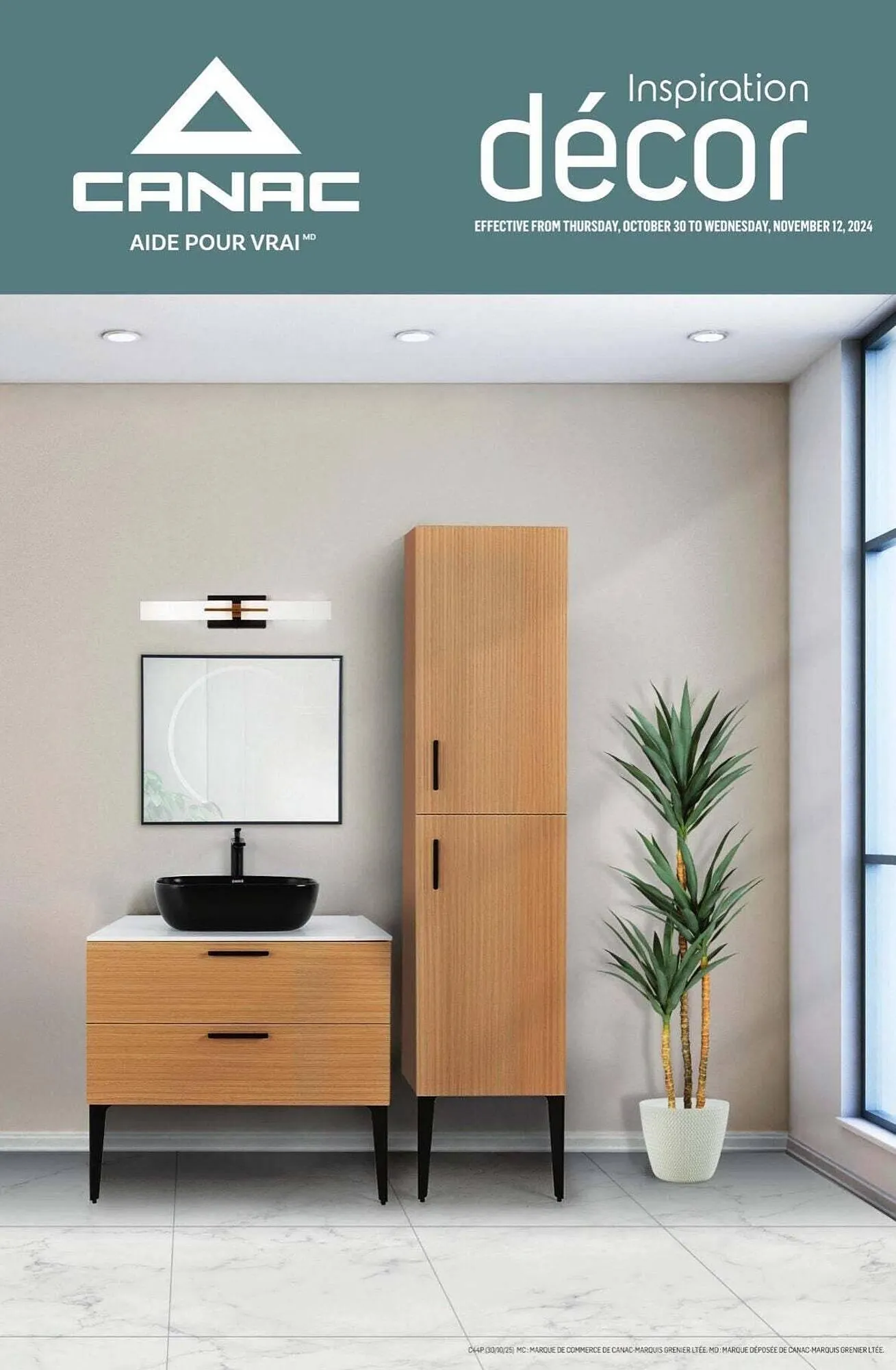 Canac flyer from October 29 to November 5 2025 - flyer page 1