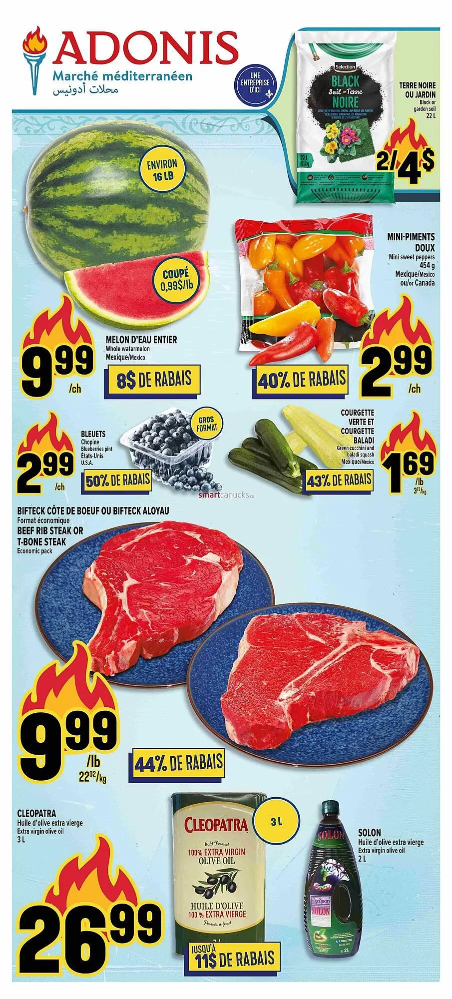 Marché Adonis flyer - 1