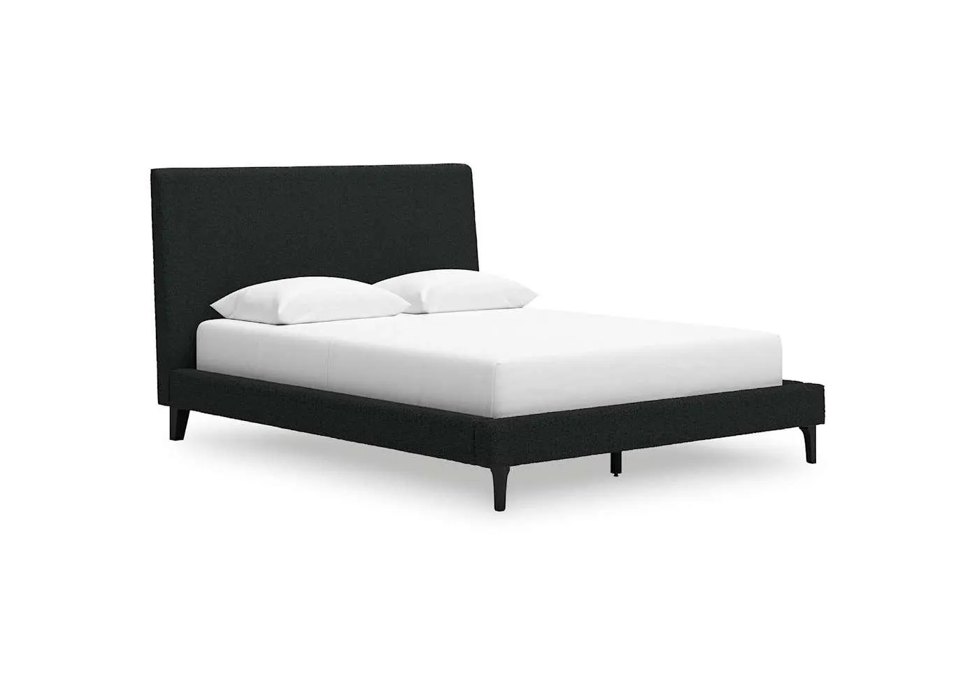 Cadmori Upholstered Bed - Black