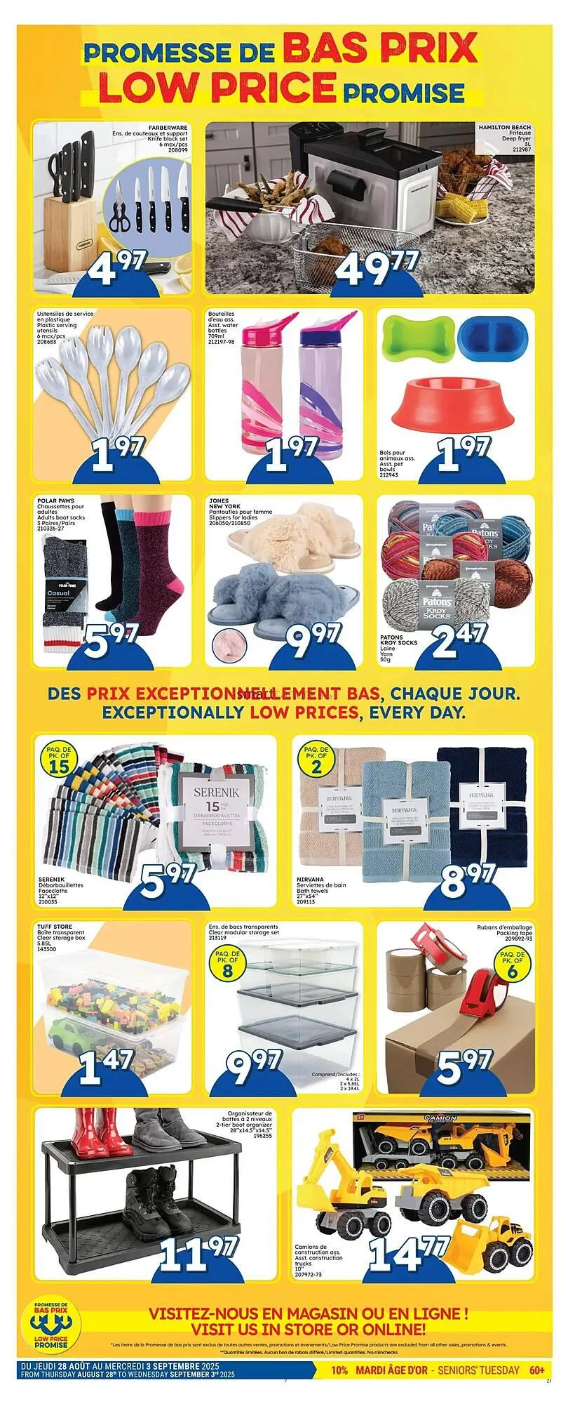 Rossy flyer from August 28 to September 3 2025 - flyer page 7