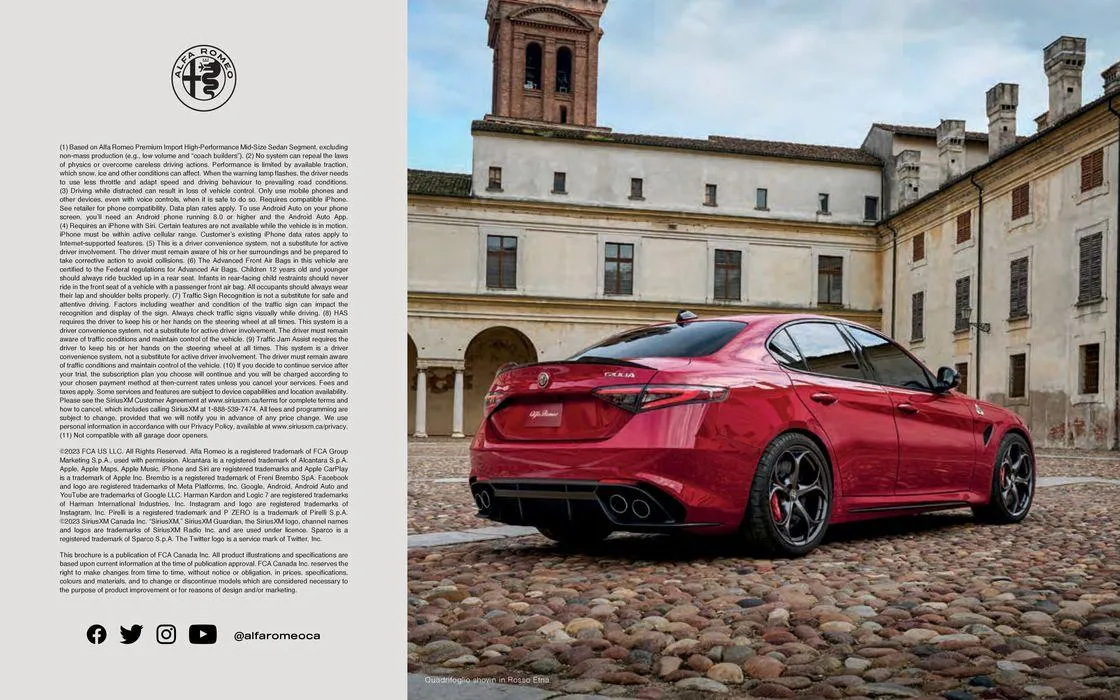 Alfa Romeo 2024 Giulia from January 9 to January 9 2025 - flyer page 31