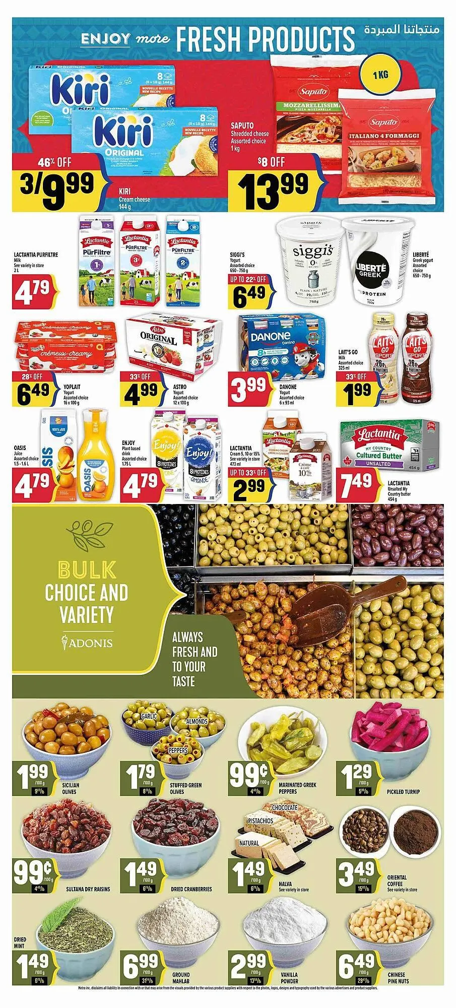 Marché Adonis flyer from April 10 to April 24 2025 - flyer page 9