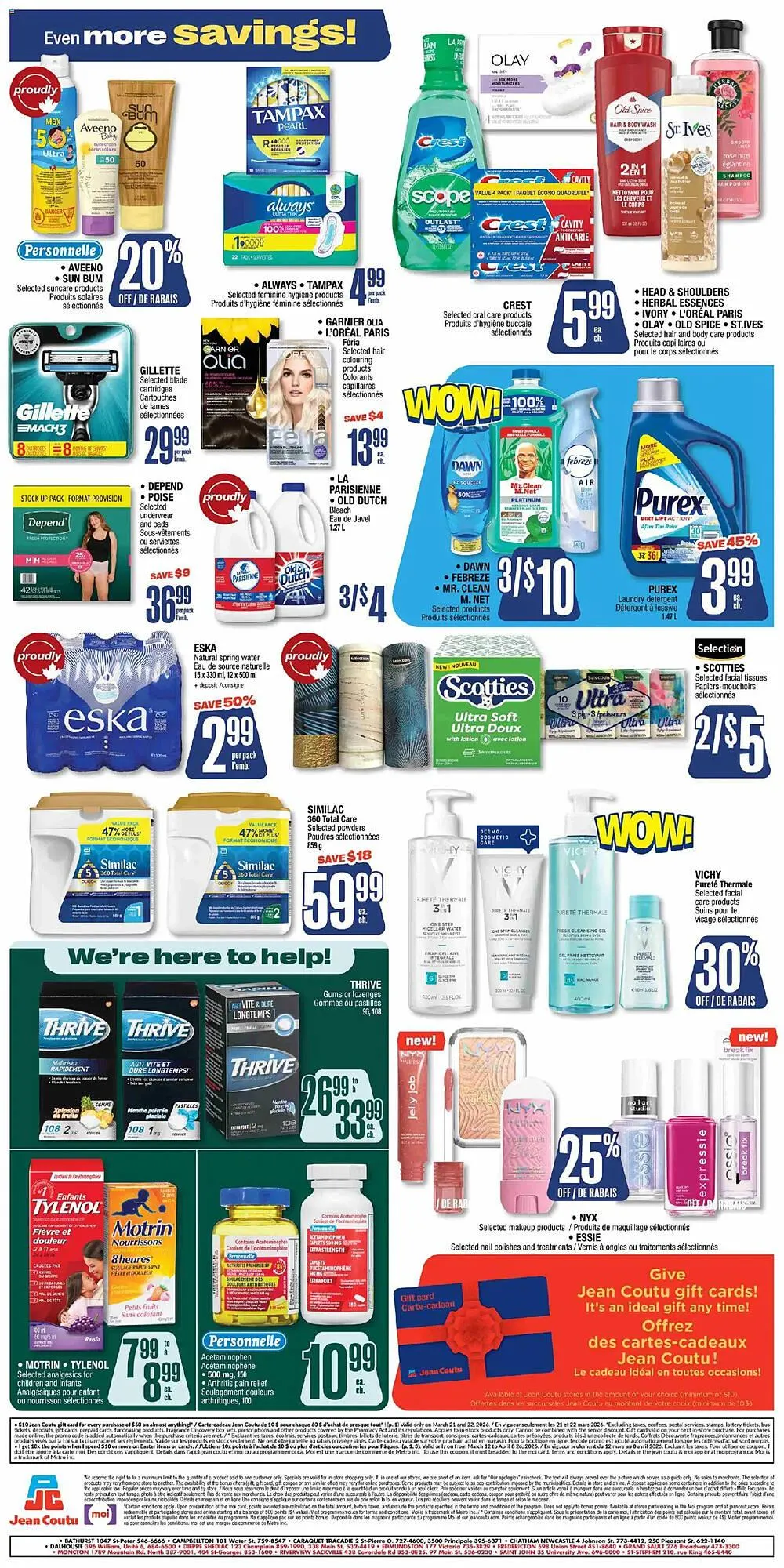 Jean Coutu flyer from March 19 to March 25 2026 - flyer page 3