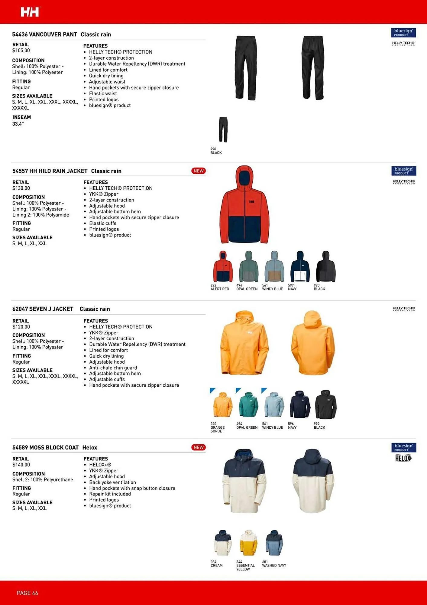 Helly Hansen flyer from March 12 to May 31 2026 - flyer page 46