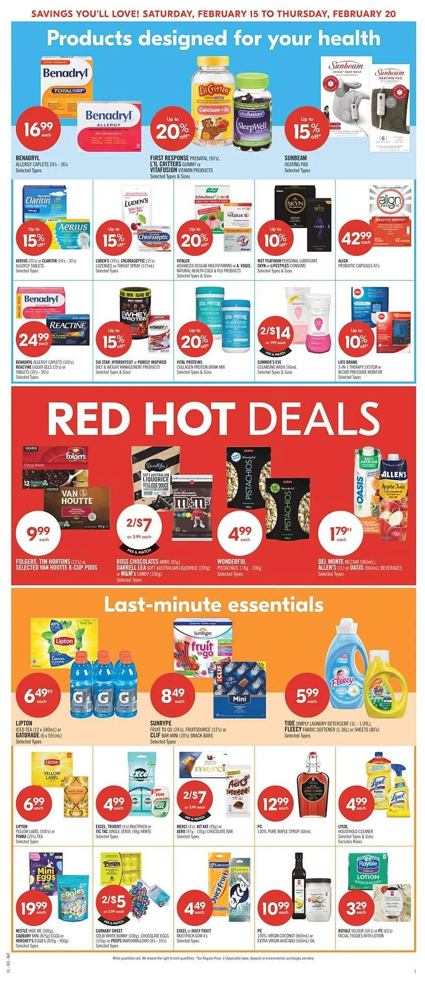 Shoppers Drug Mart flyer from February 15 to February 21 2025 - flyer page 14