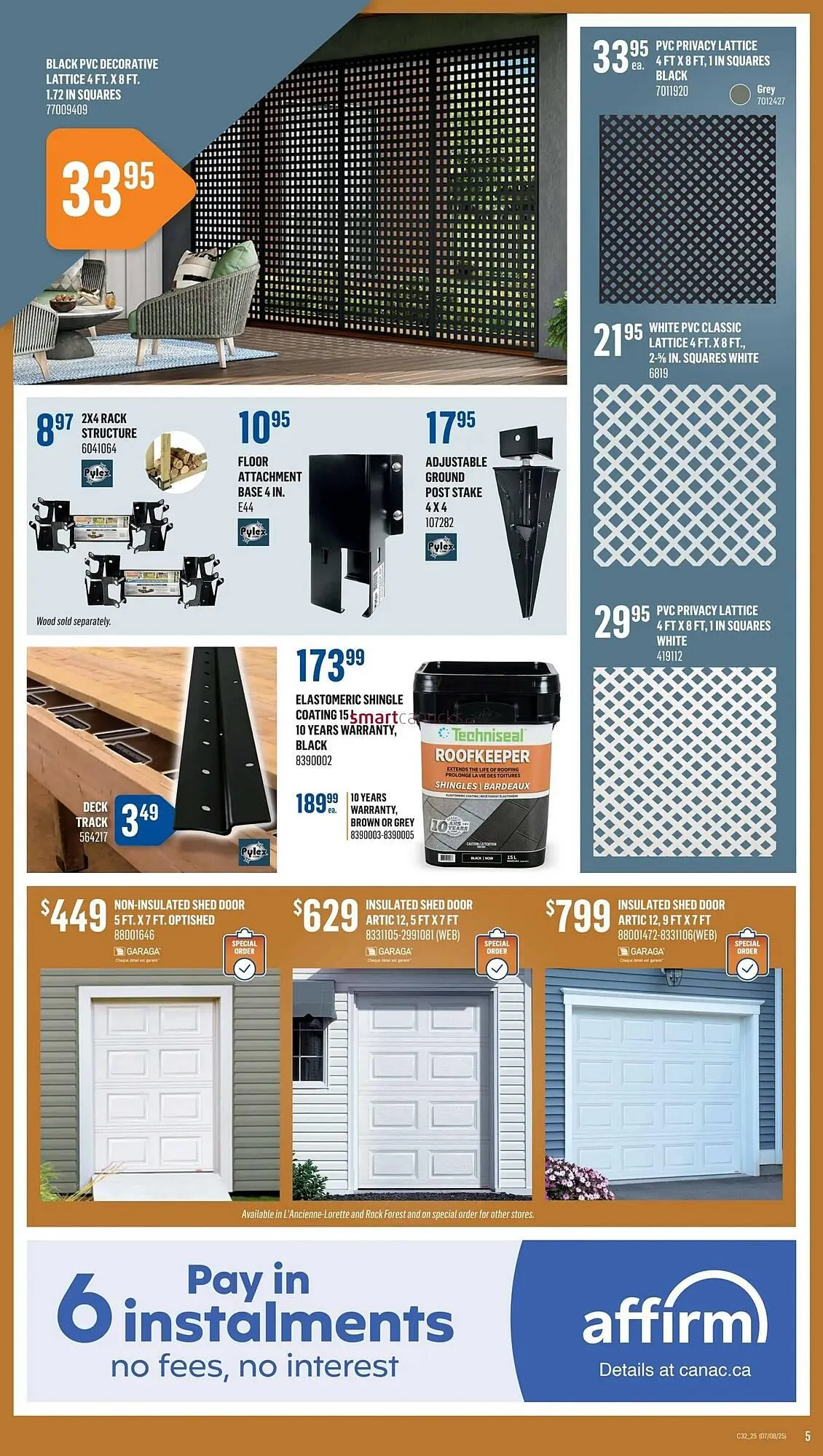 Canac flyer from August 7 to August 13 2025 - flyer page 5