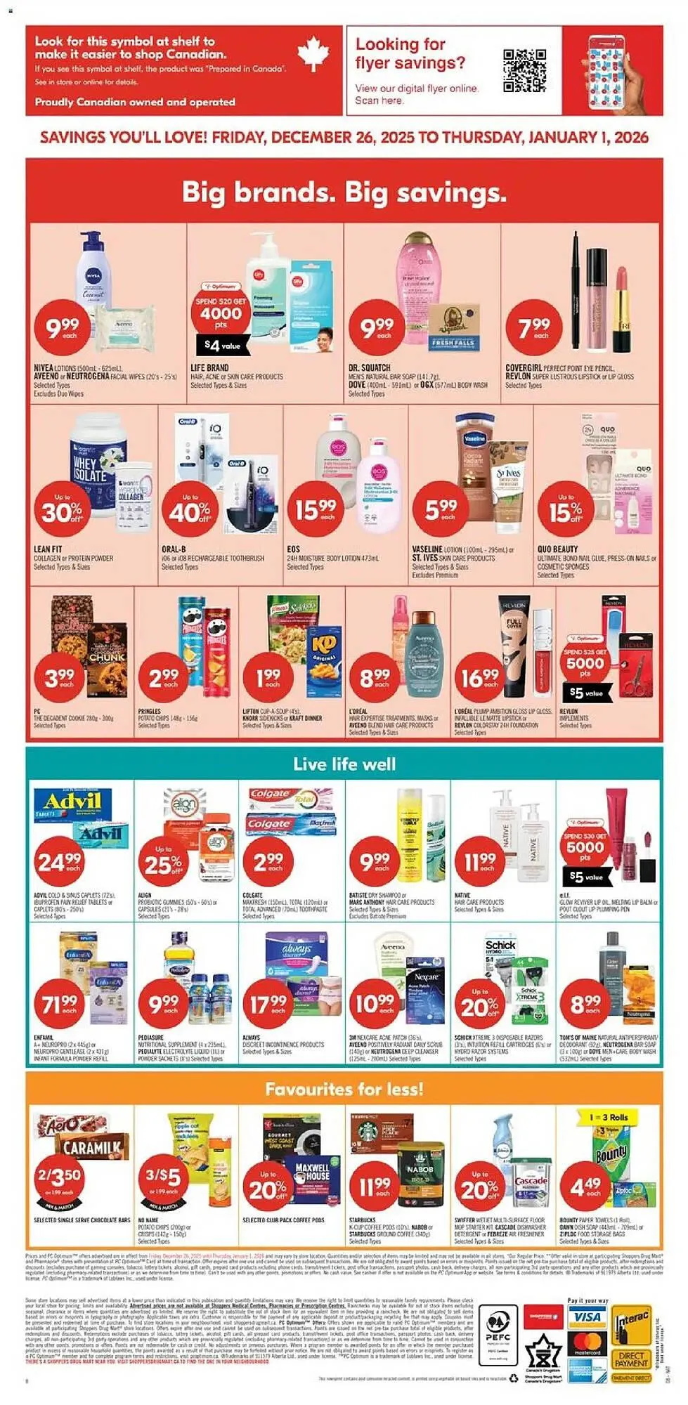 Shoppers Drug Mart flyer from December 26 to January 1 2026 - flyer page 16