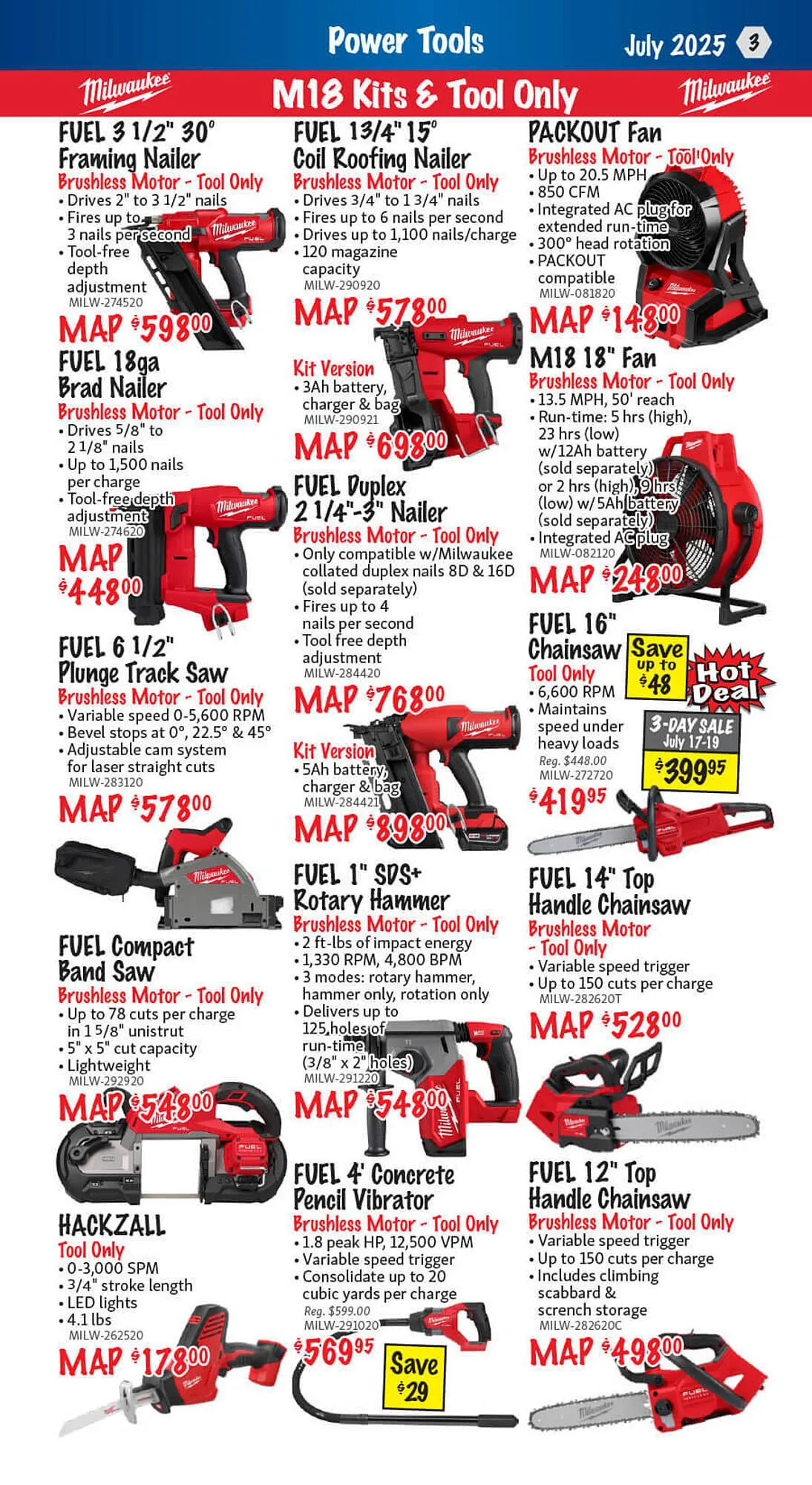 KMS Tools flyer from July 3 to July 9 2025 - flyer page 3