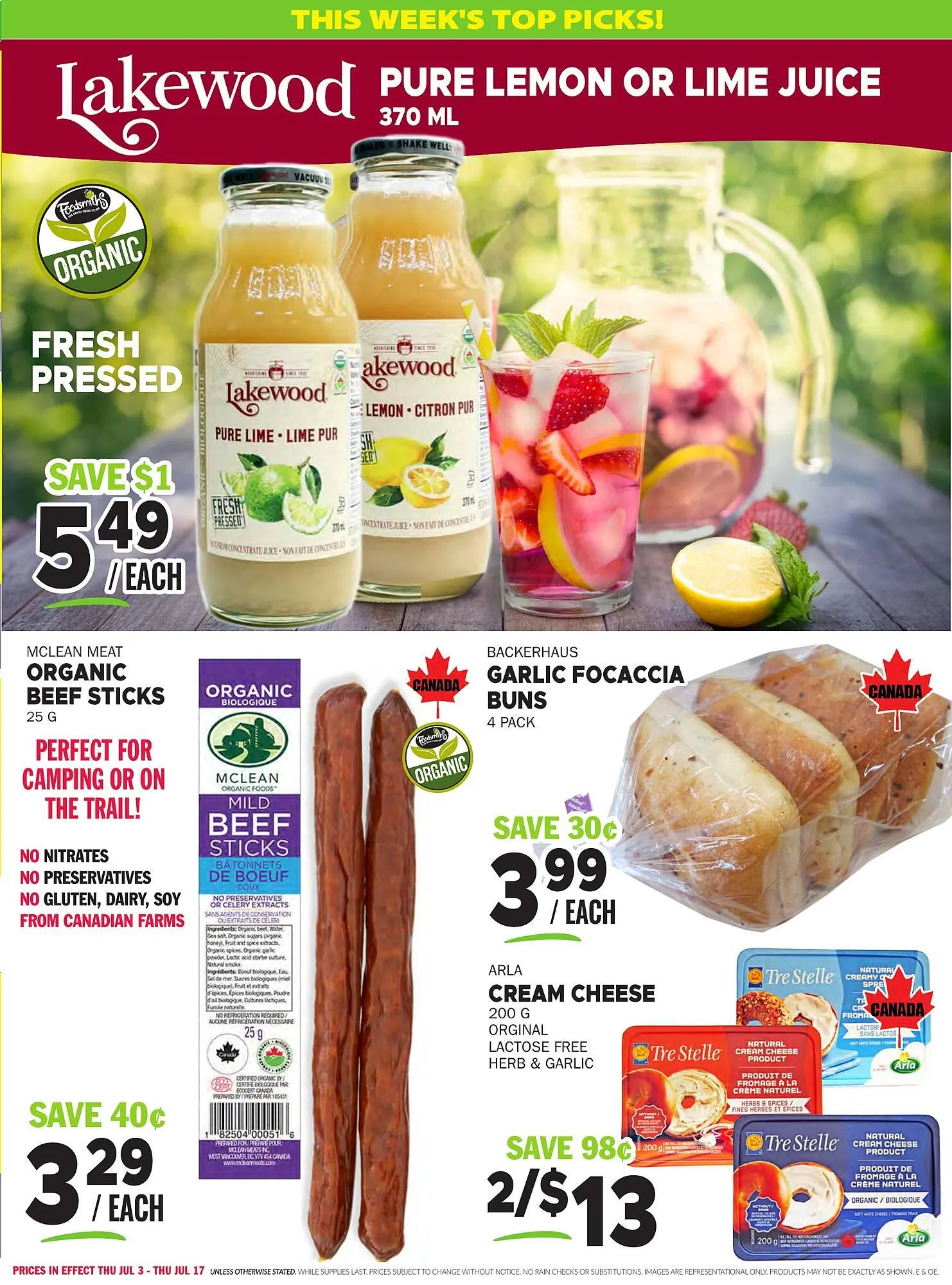 Foodsmiths flyer from July 3 to July 17 2025 - flyer page 7