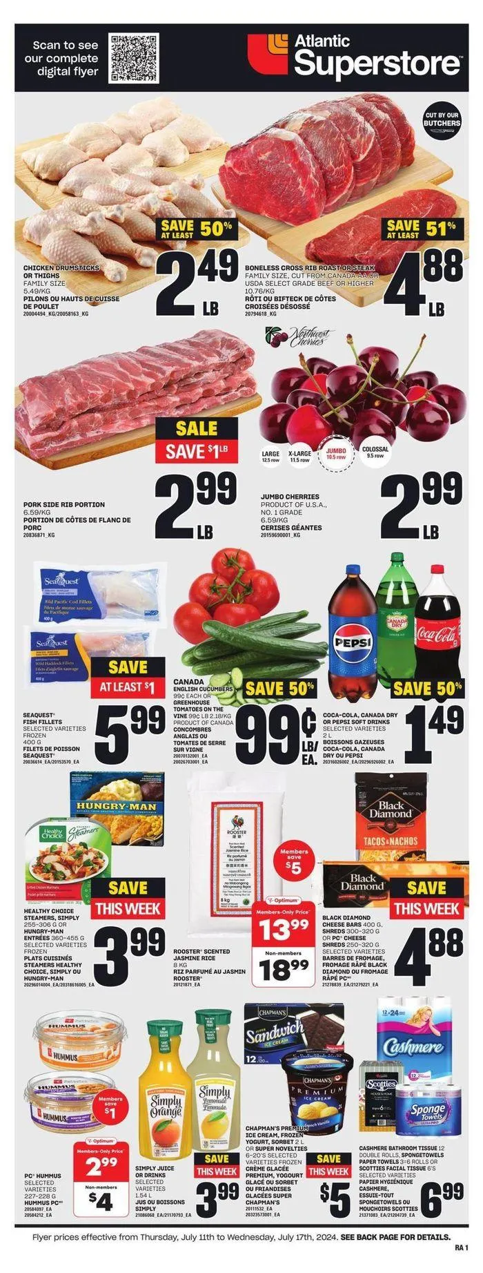 Atlantic Superstore weeky flyer from July 11 to July 17 2024 - flyer page 6