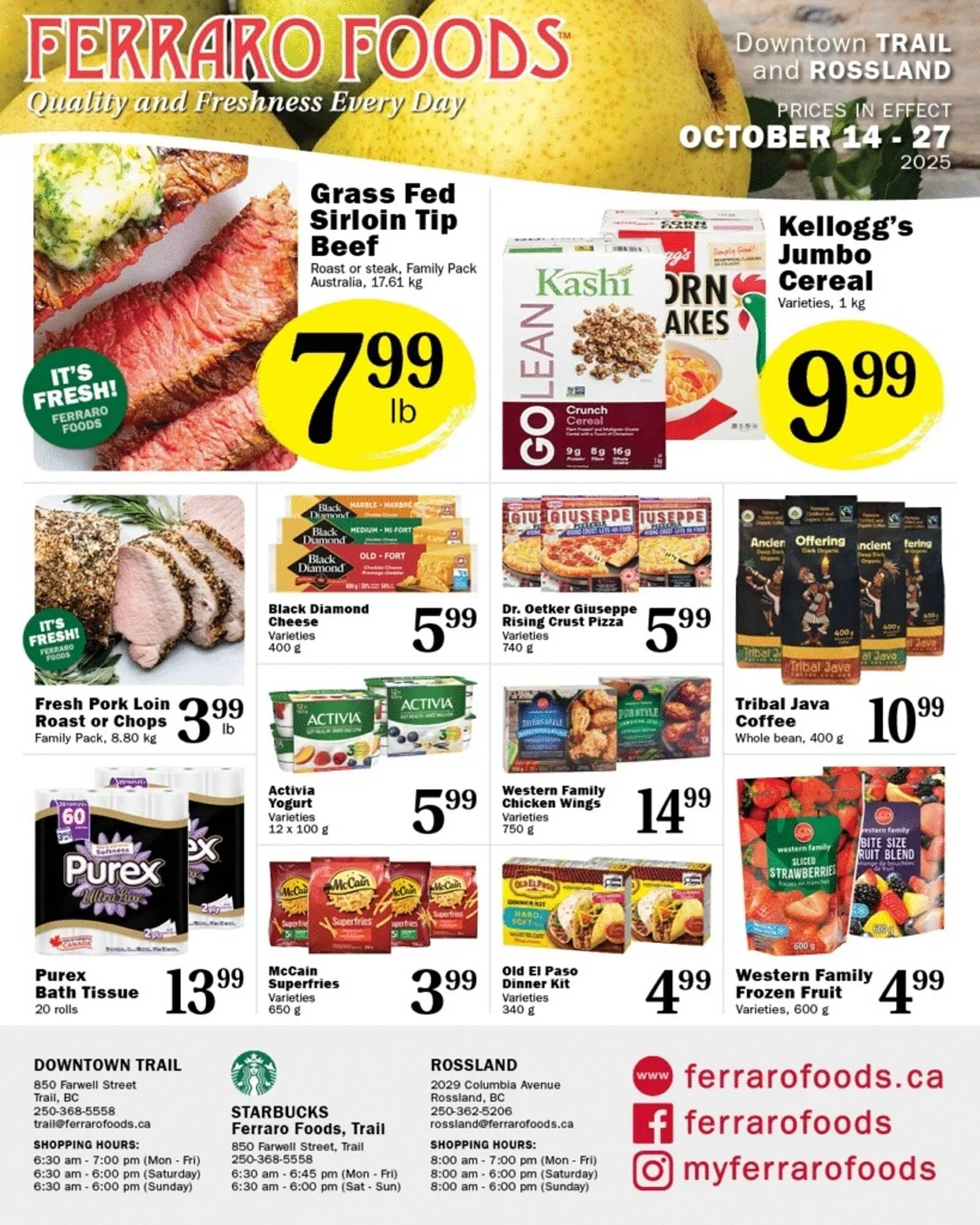 Ferraro Foods flyer from October 16 to October 22 2025 - flyer page 1