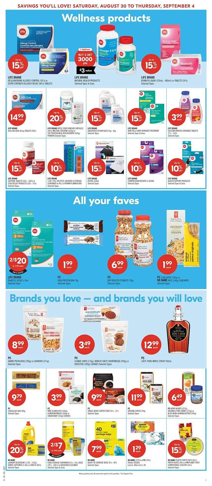 Shoppers Drug Mart flyer from August 29 to October 1 2025 - flyer page 19