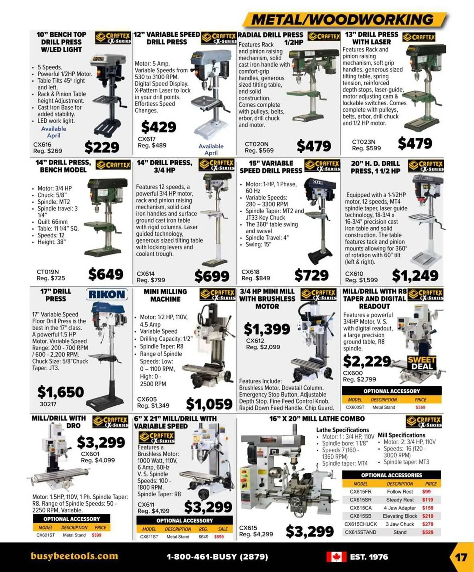 Busy Bee Tools flyer from April 5 to May 31 2025 - flyer page 17