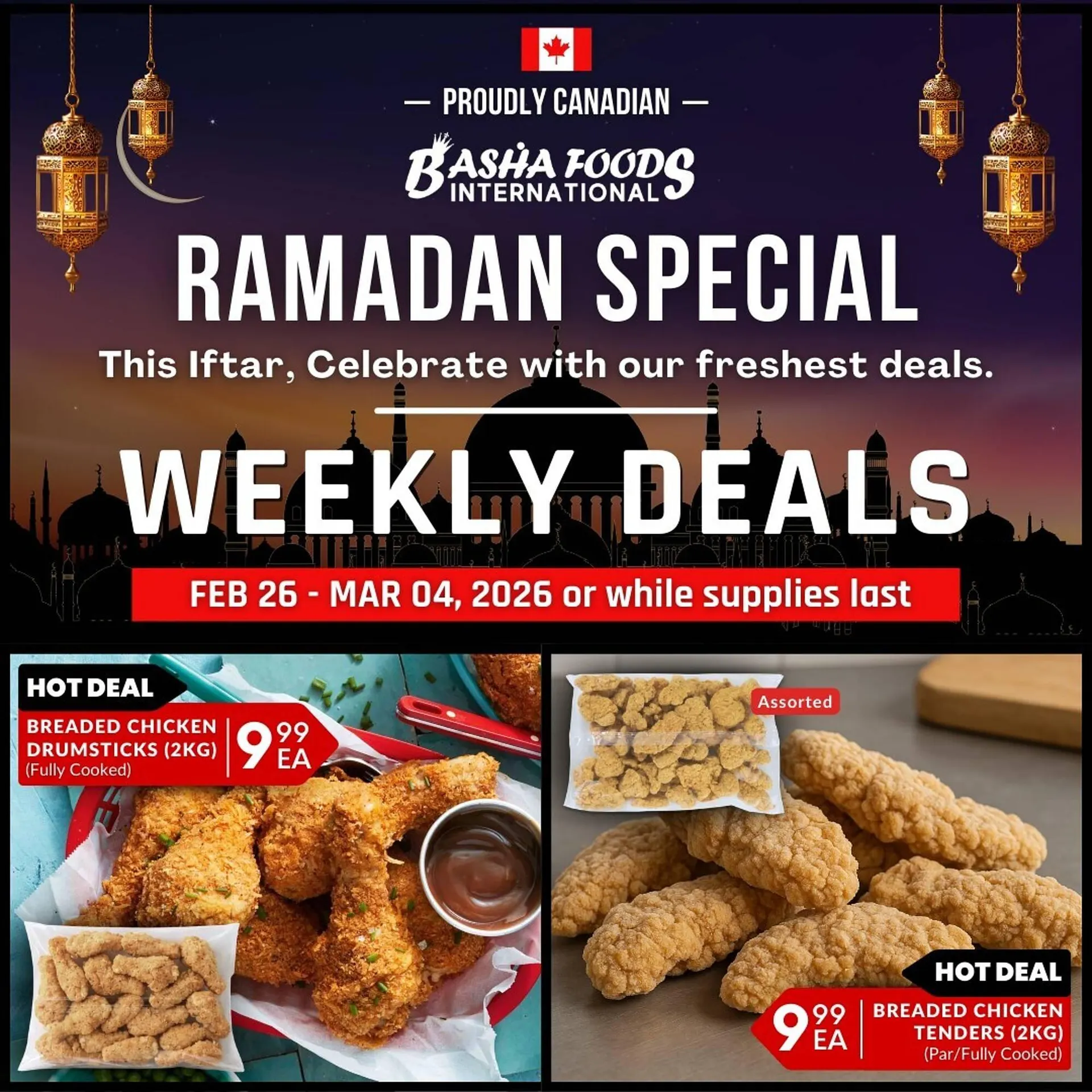 Basha Foods flyer from February 26 to March 4 2026 - flyer page 1