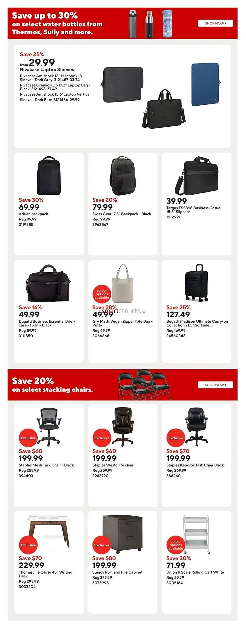 Staples flyer from February 27 to March 5 2026 - flyer page 12