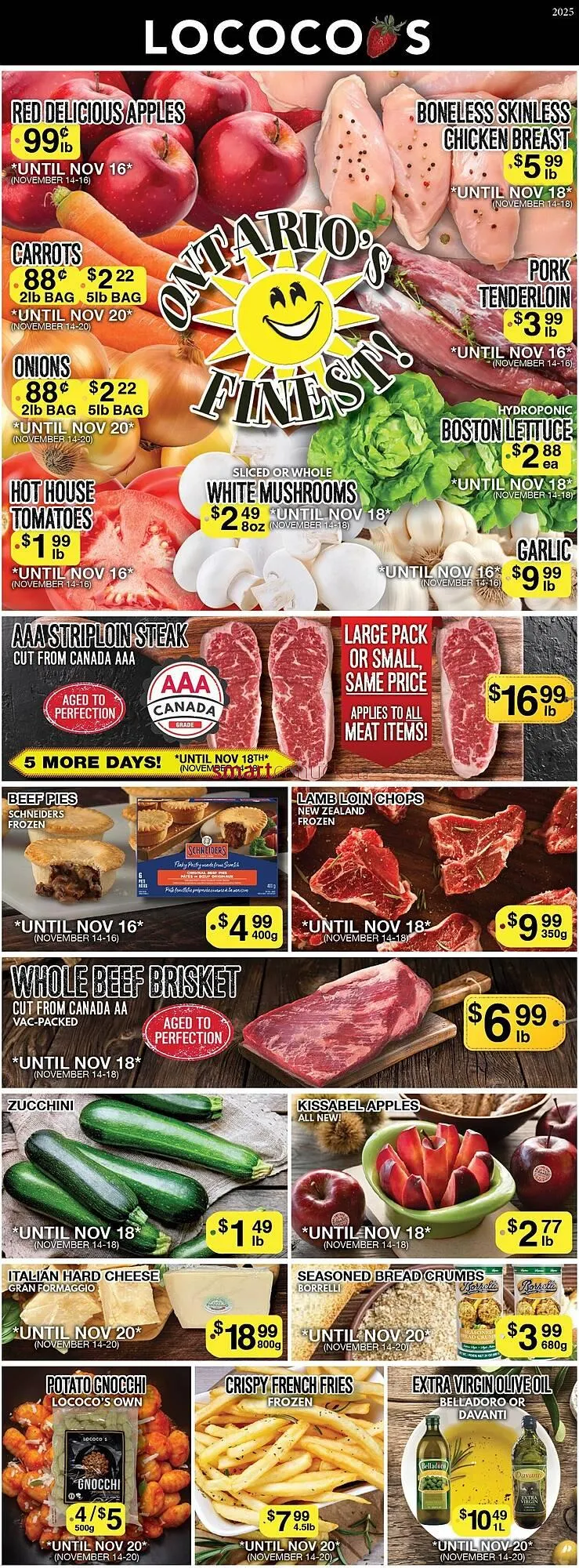 Lococo's flyer from November 14 to November 20 2025 - flyer page 1