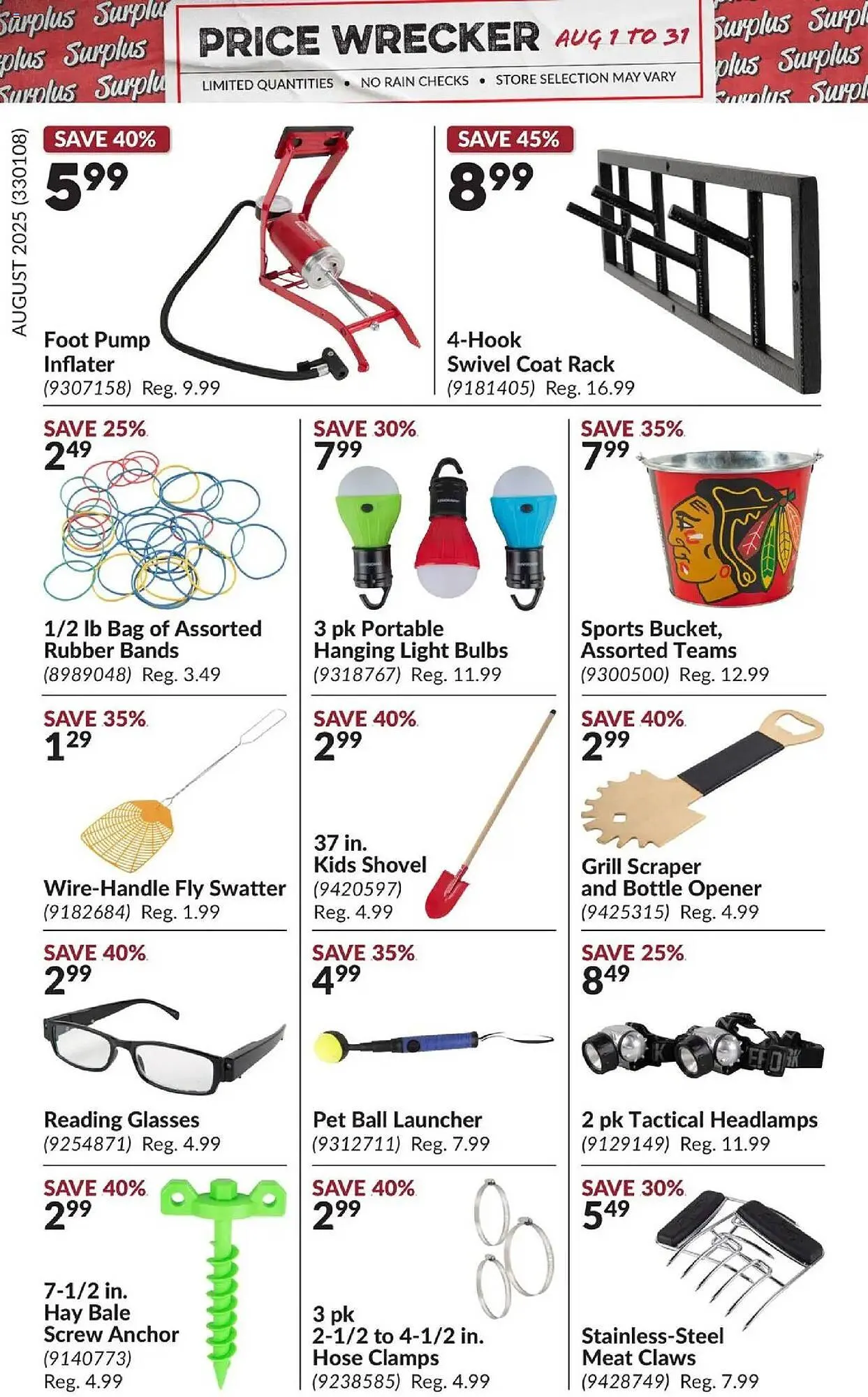 Princess Auto flyer from August 1 to September 1 2025 - flyer page 8