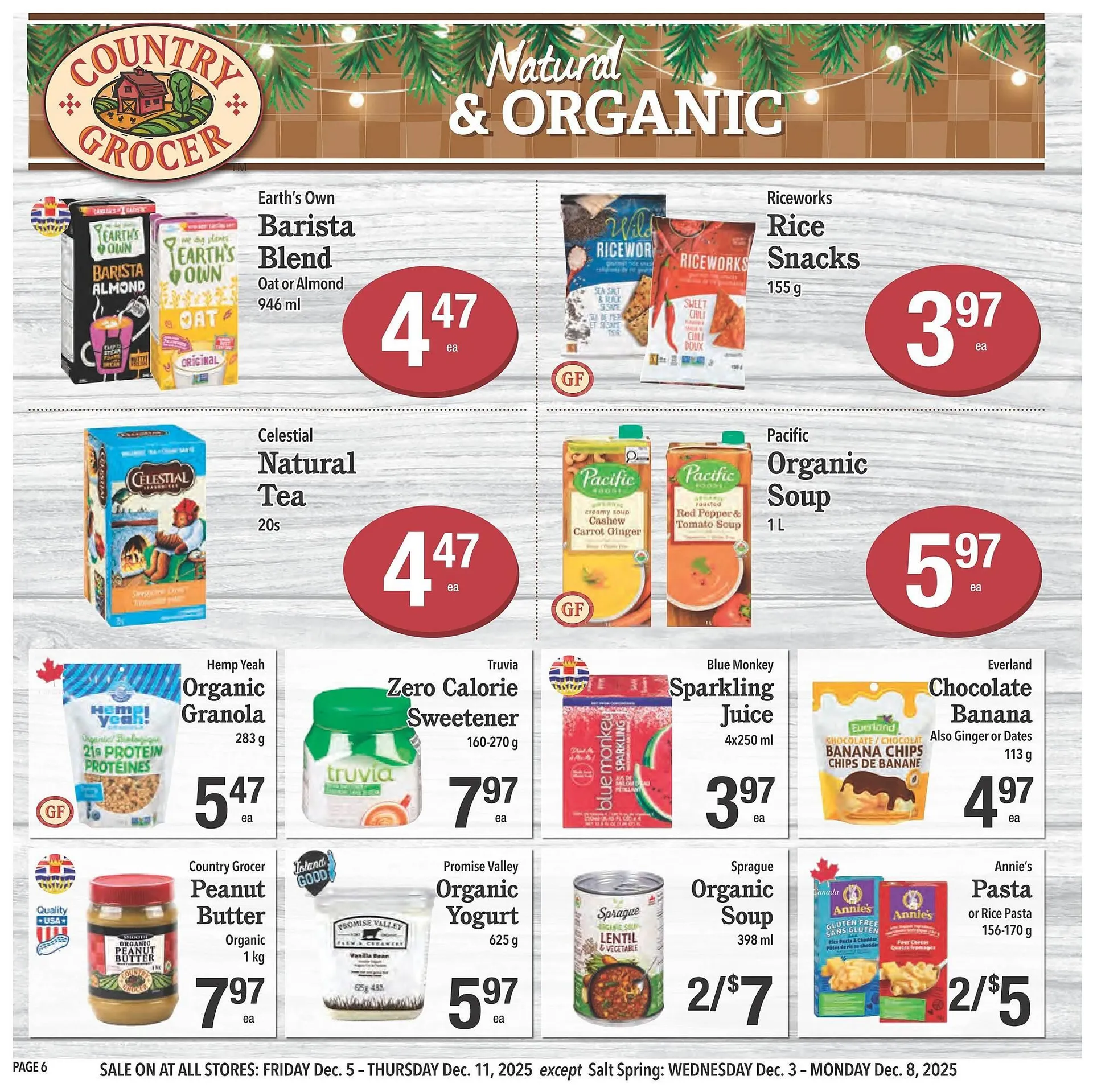 Country Grocer flyer from December 4 to December 10 2025 - flyer page 6