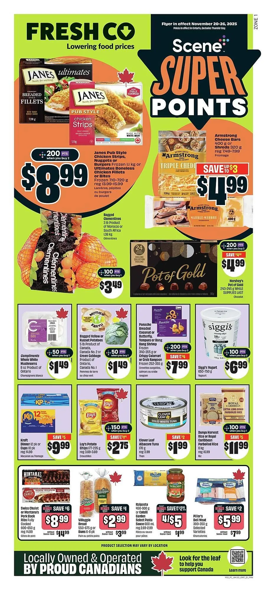 FreshCo flyer from November 20 to November 27 2025 - flyer page 1