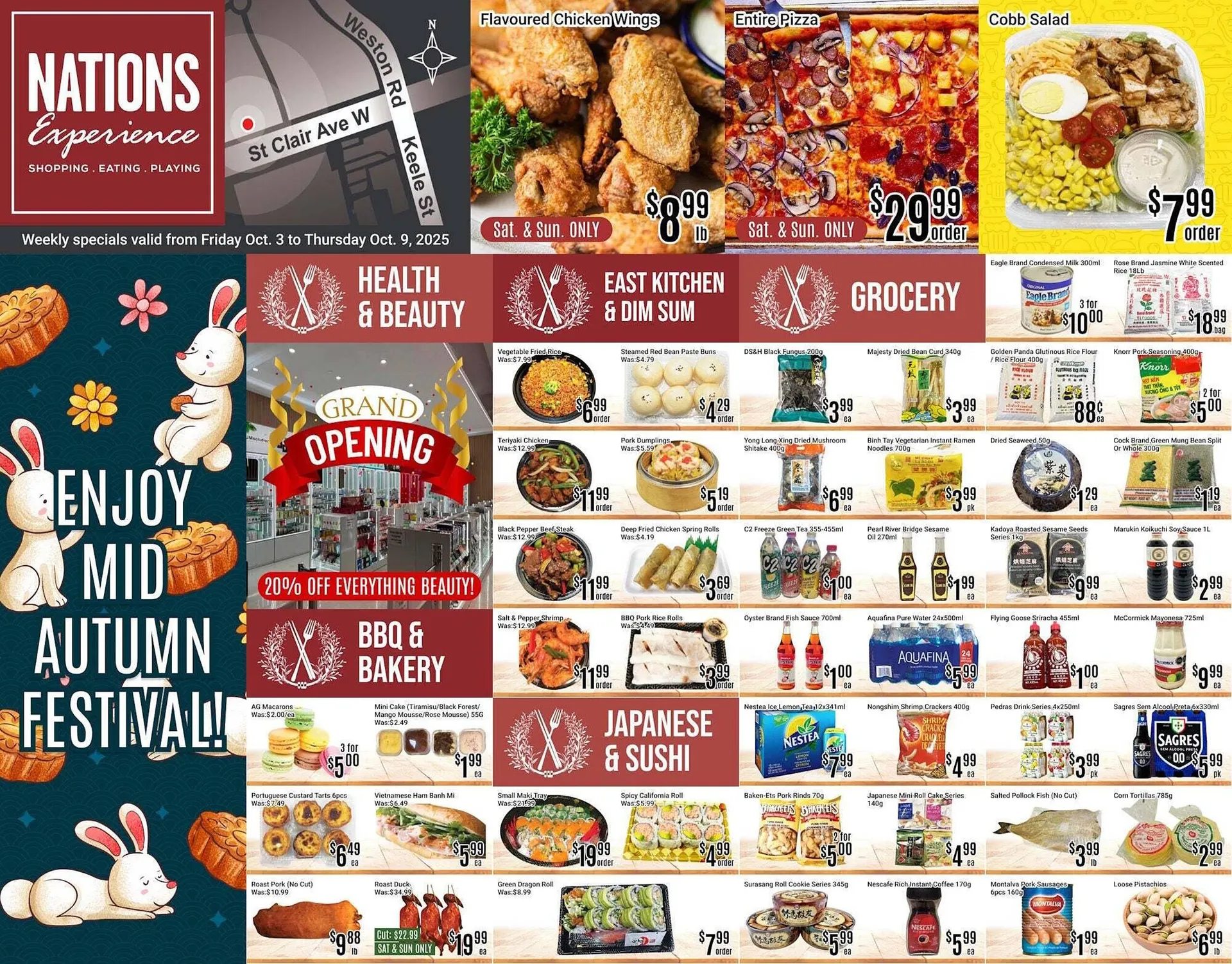Nations Fresh Foods flyer from October 3 to October 10 2025 - flyer page 1