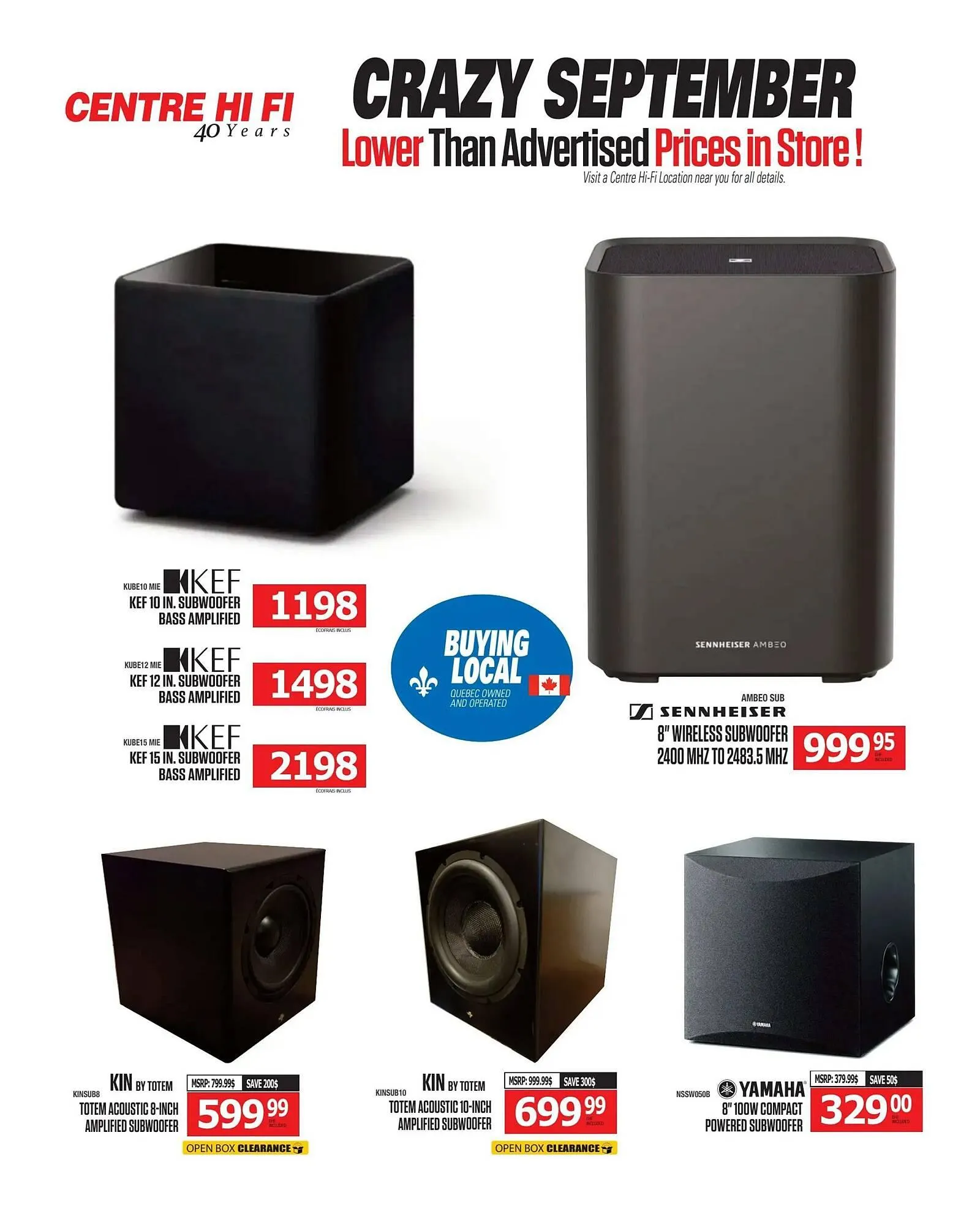 Centre Hi-Fi flyer from September 26 to October 2 2025 - flyer page 60