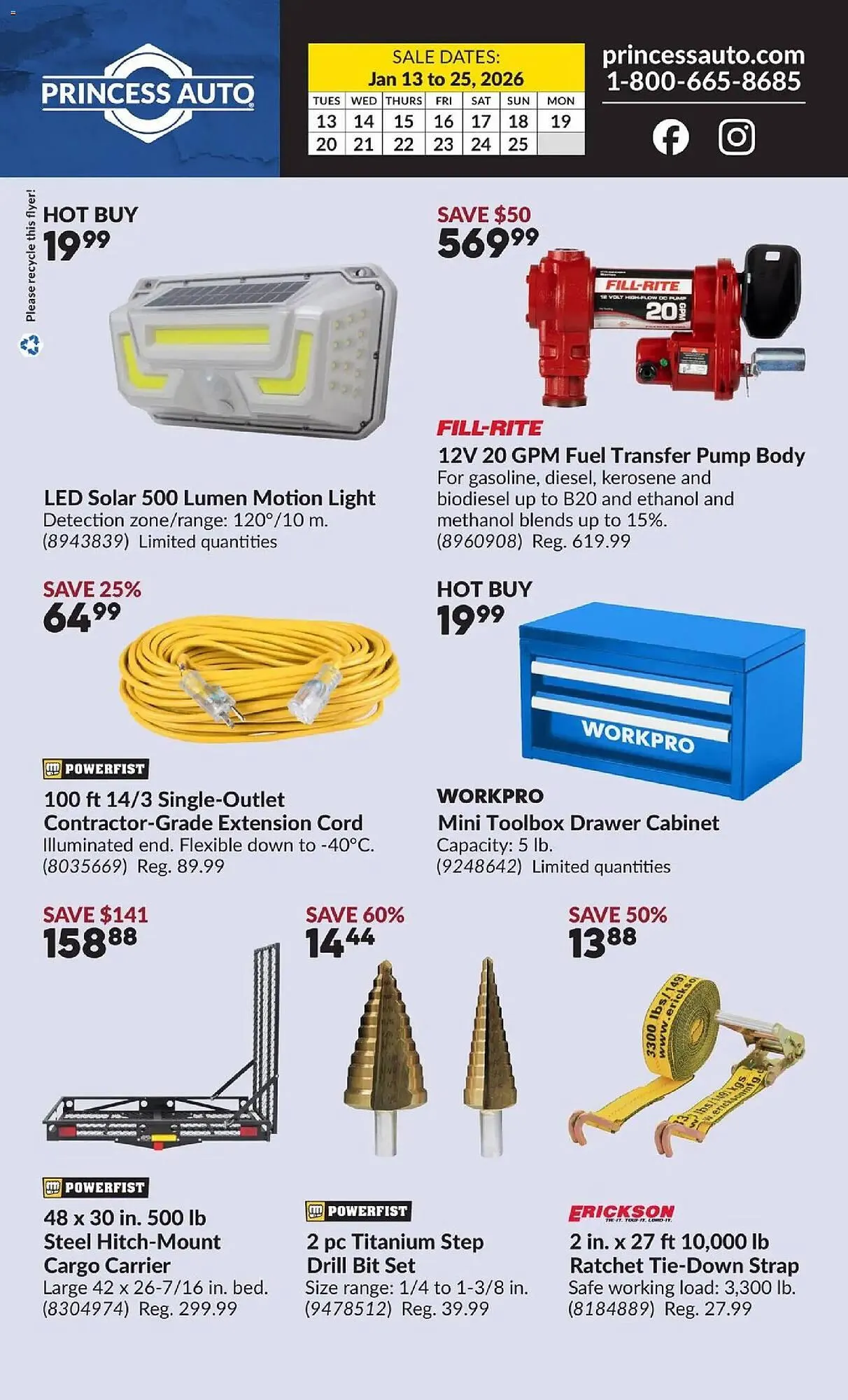 Princess Auto flyer from January 13 to January 25 2026 - flyer page 2