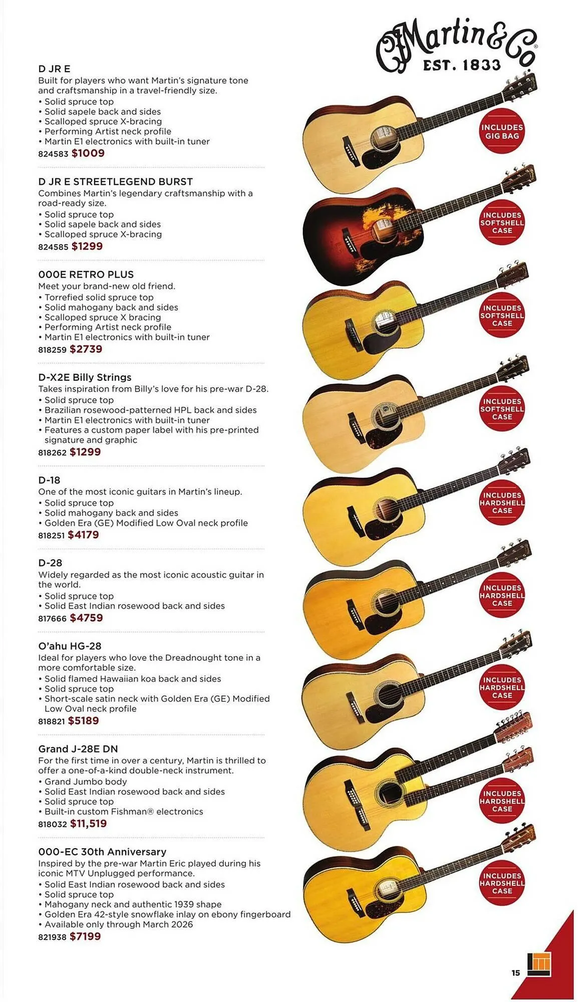 Long & McQuade flyer from November 5 to July 31 2026 - flyer page 15