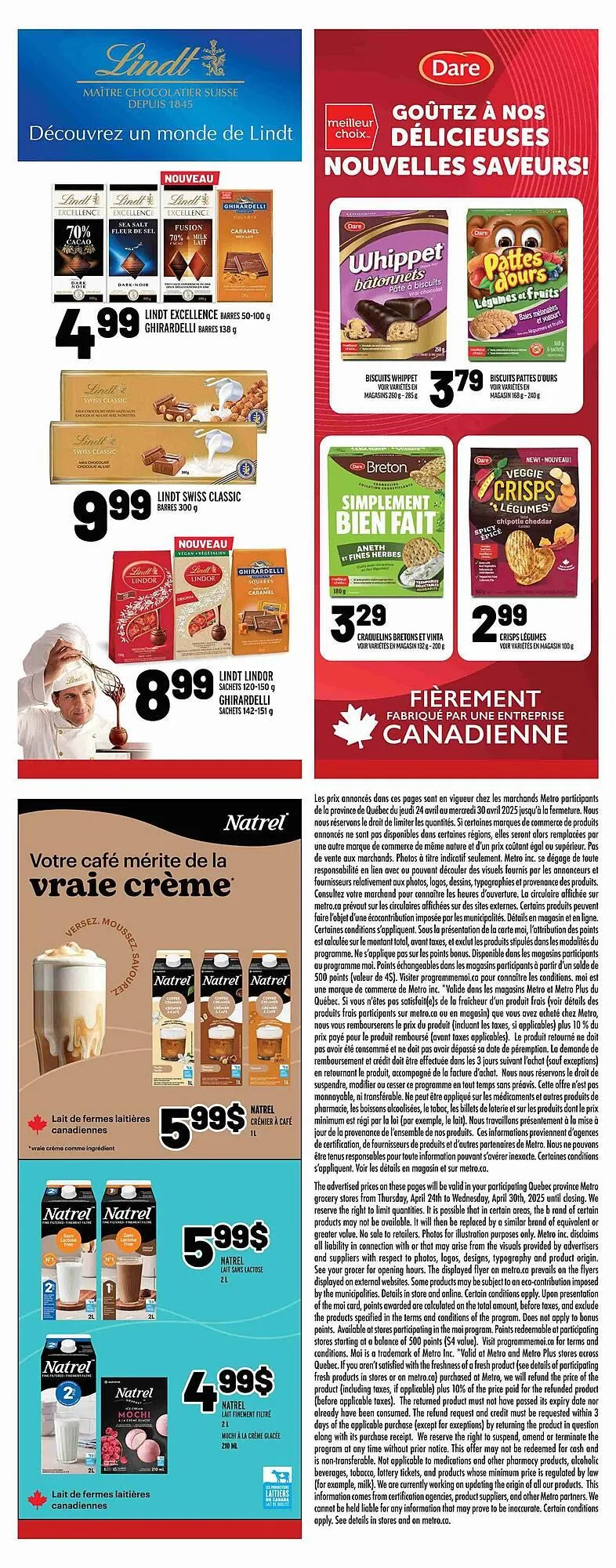 Metro flyer from April 24 to May 1 2025 - flyer page 20