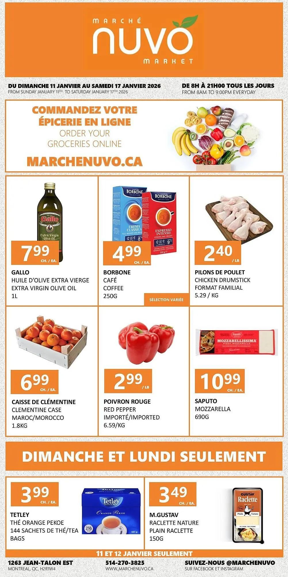 Marche Nuvo flyer from January 8 to January 22 2026 - flyer page 1