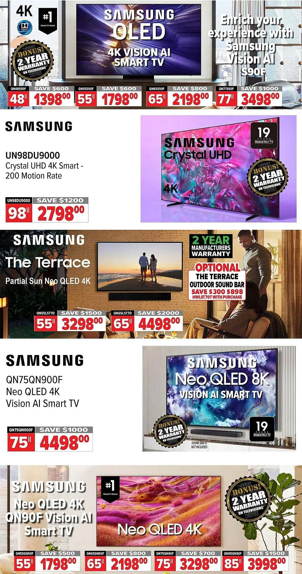 2001 Audio Video flyer from October 10 to October 23 2025 - flyer page 7