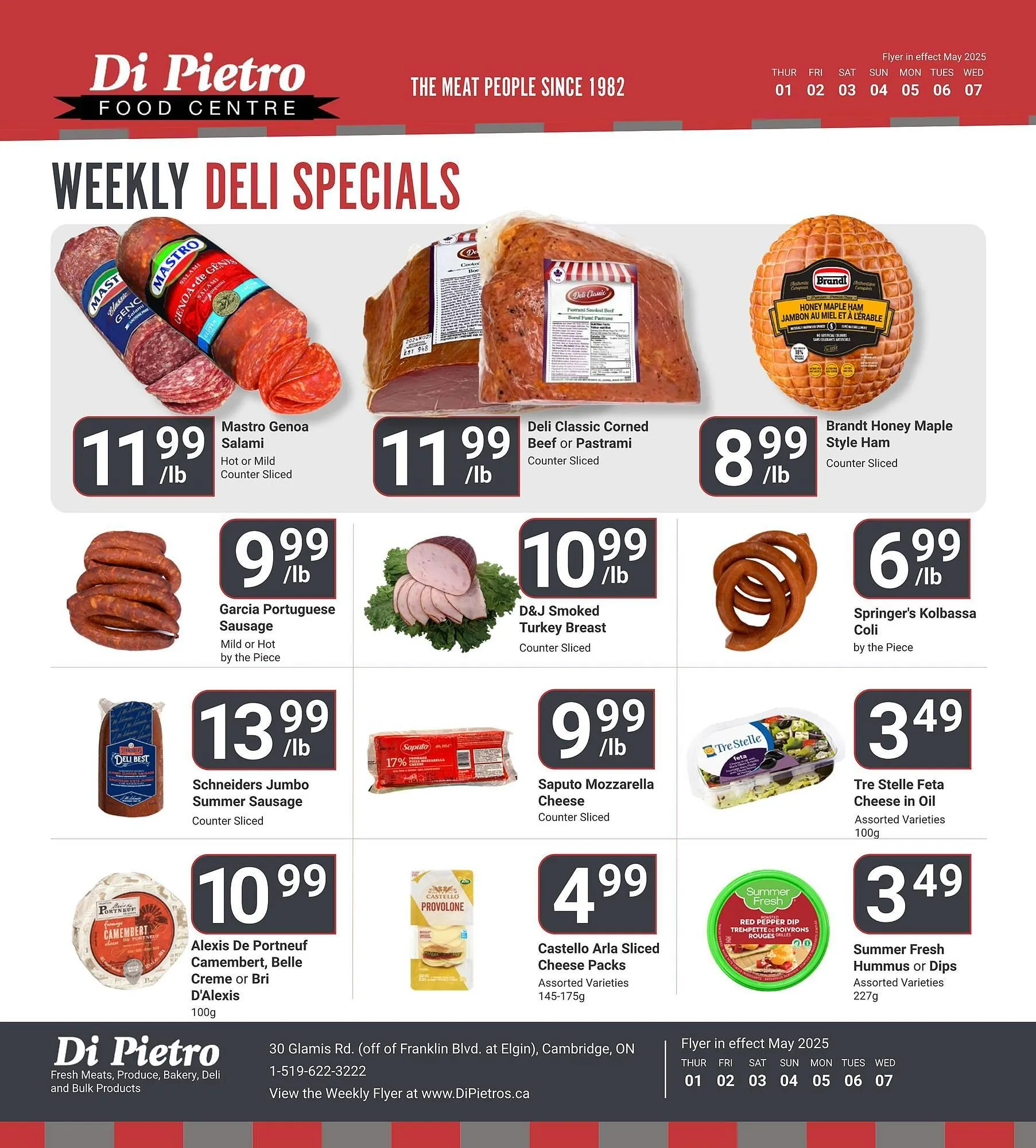 Di Pietro flyer from May 1 to May 7 2025 - flyer page 10