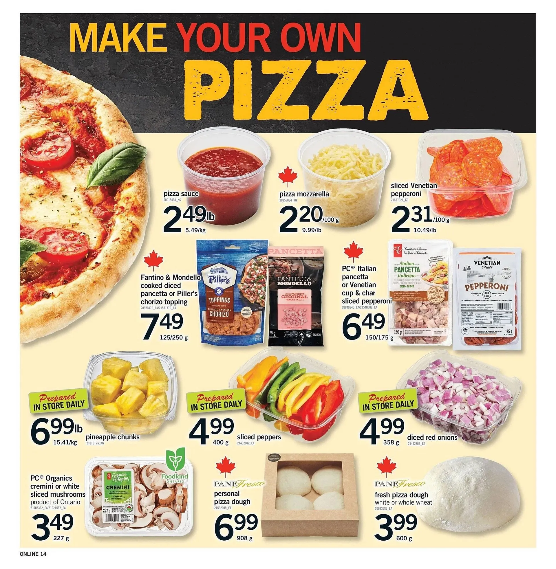 Fortinos flyer from July 17 to July 23 2025 - flyer page 14