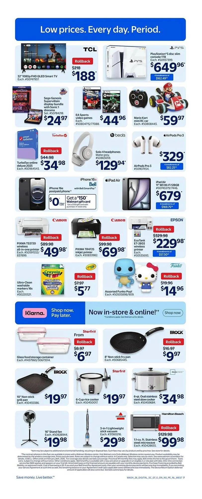 Walmart flyer from February 19 to February 25 2026 - flyer page 14
