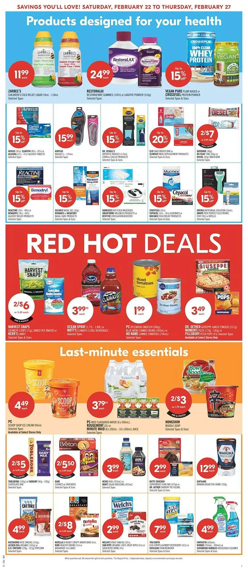 Shoppers Drug Mart flyer from February 20 to February 25 2025 - flyer page 16