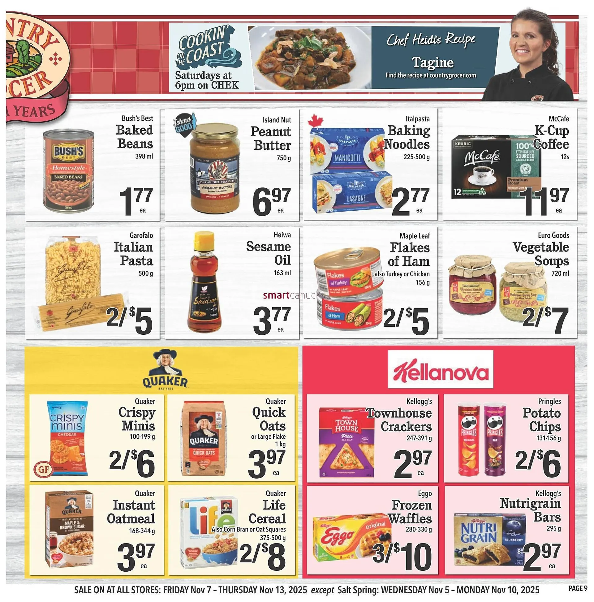 Country Grocer flyer from November 6 to November 12 2025 - flyer page 9