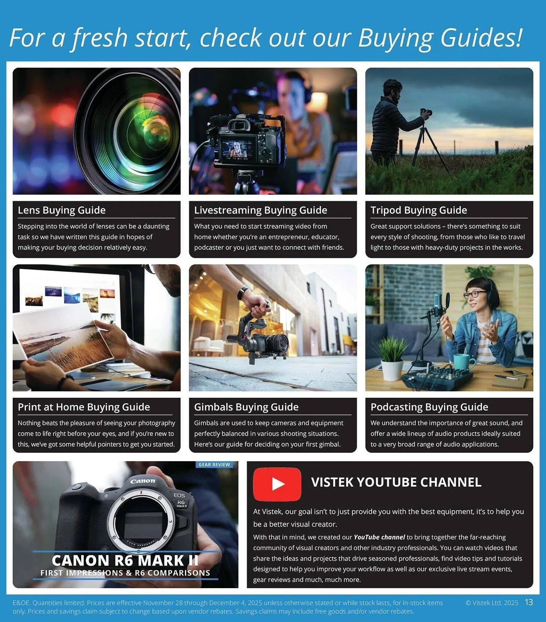 Vistek flyer from November 28 to December 5 2025 - flyer page 13
