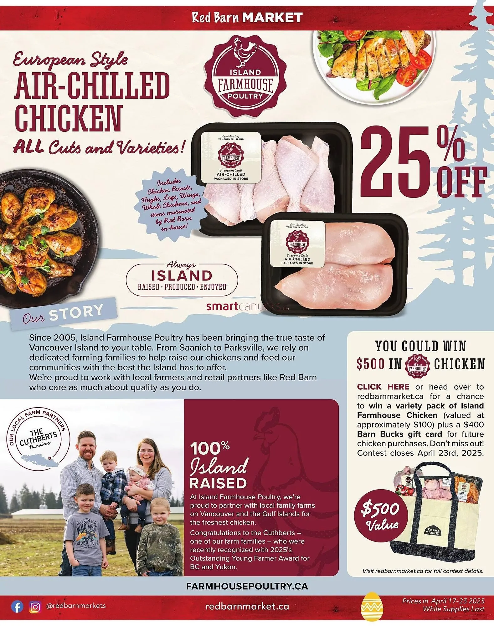 Red Barn Market flyer from April 17 to April 30 2025 - flyer page 4