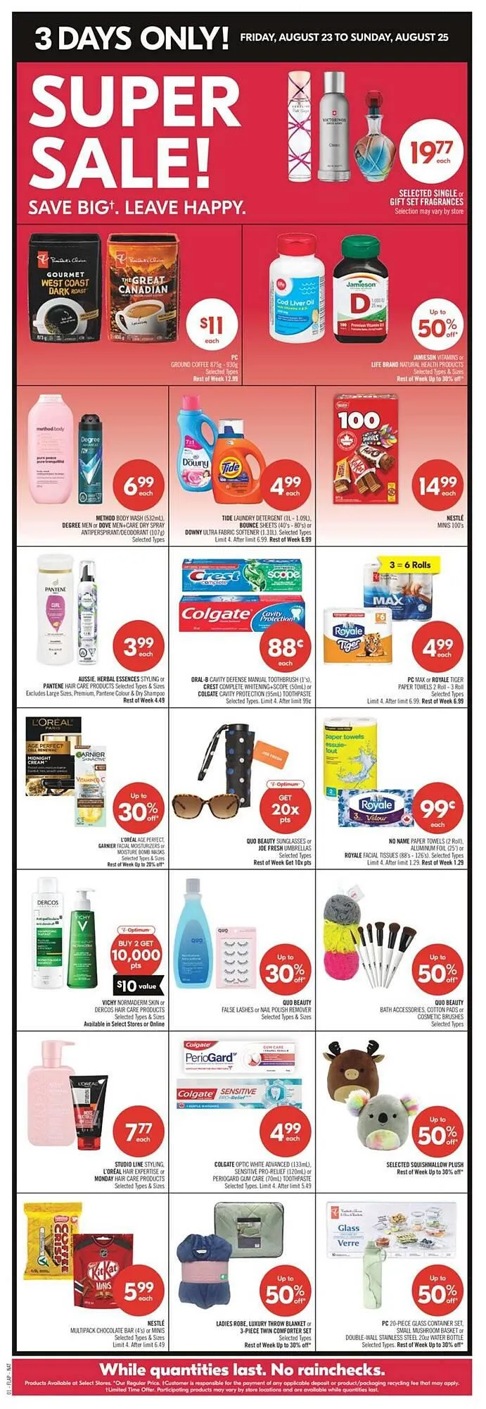 Shoppers Drug Mart flyer from August 22 to September 12 2024 - flyer page 4