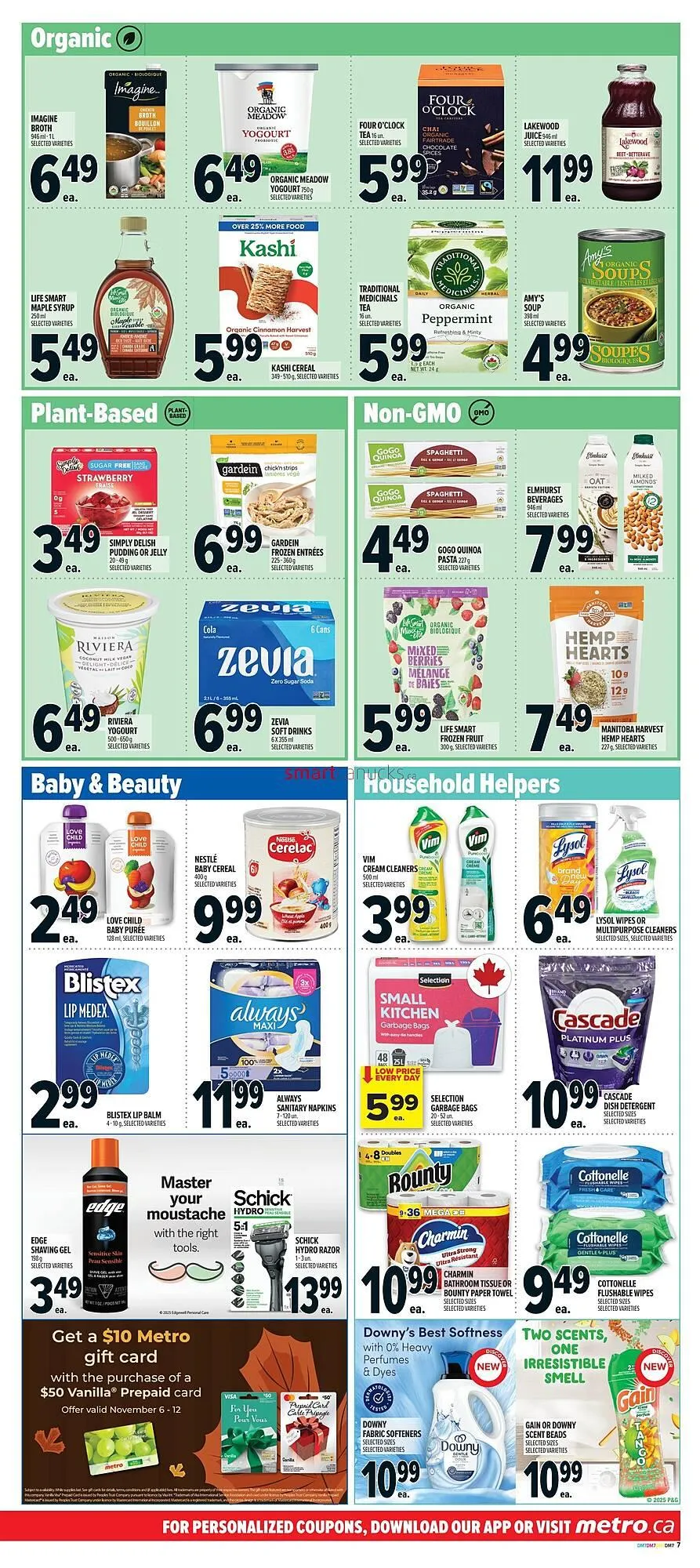 Metro flyer from November 6 to November 12 2025 - flyer page 11