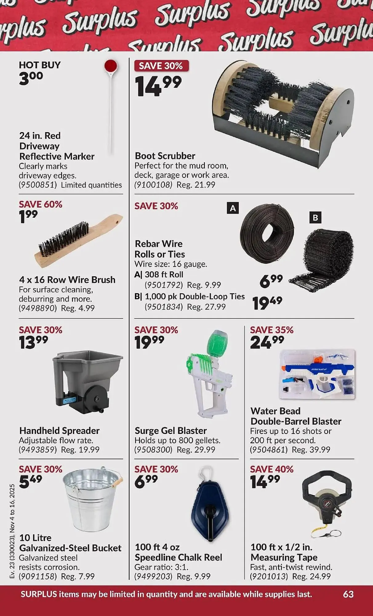 Princess Auto flyer from November 4 to November 17 2025 - flyer page 70