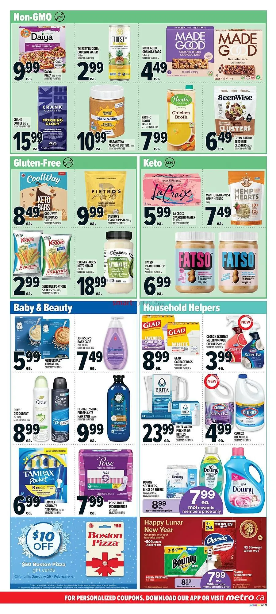 Metro flyer from January 29 to February 4 2026 - flyer page 13