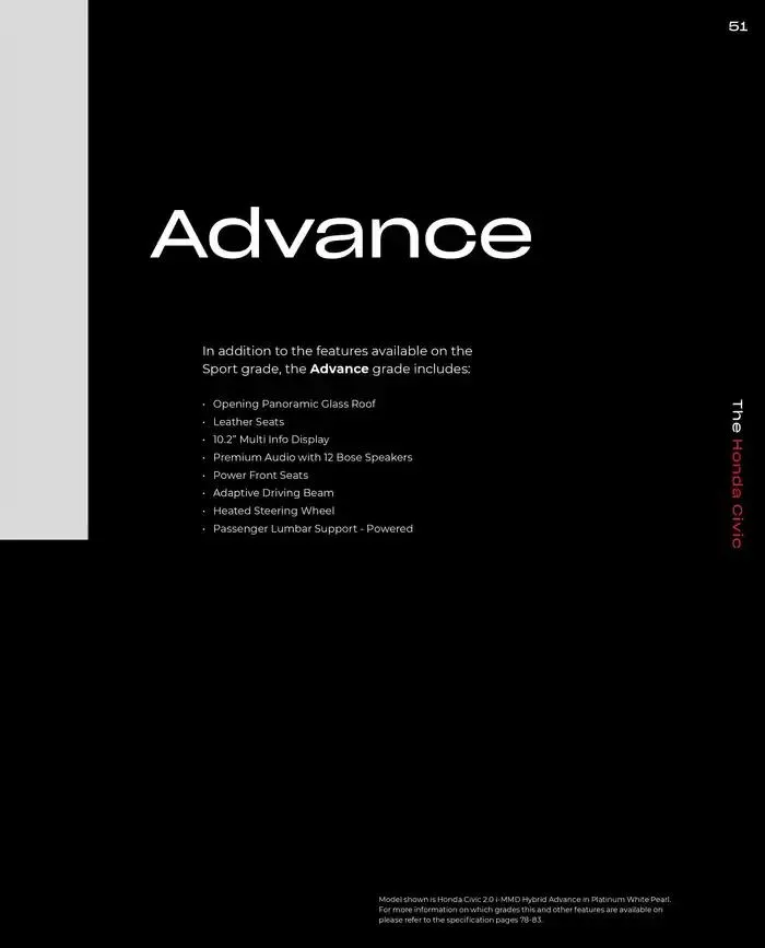 Honda Civic from February 28 to February 28 2026 - flyer page 51