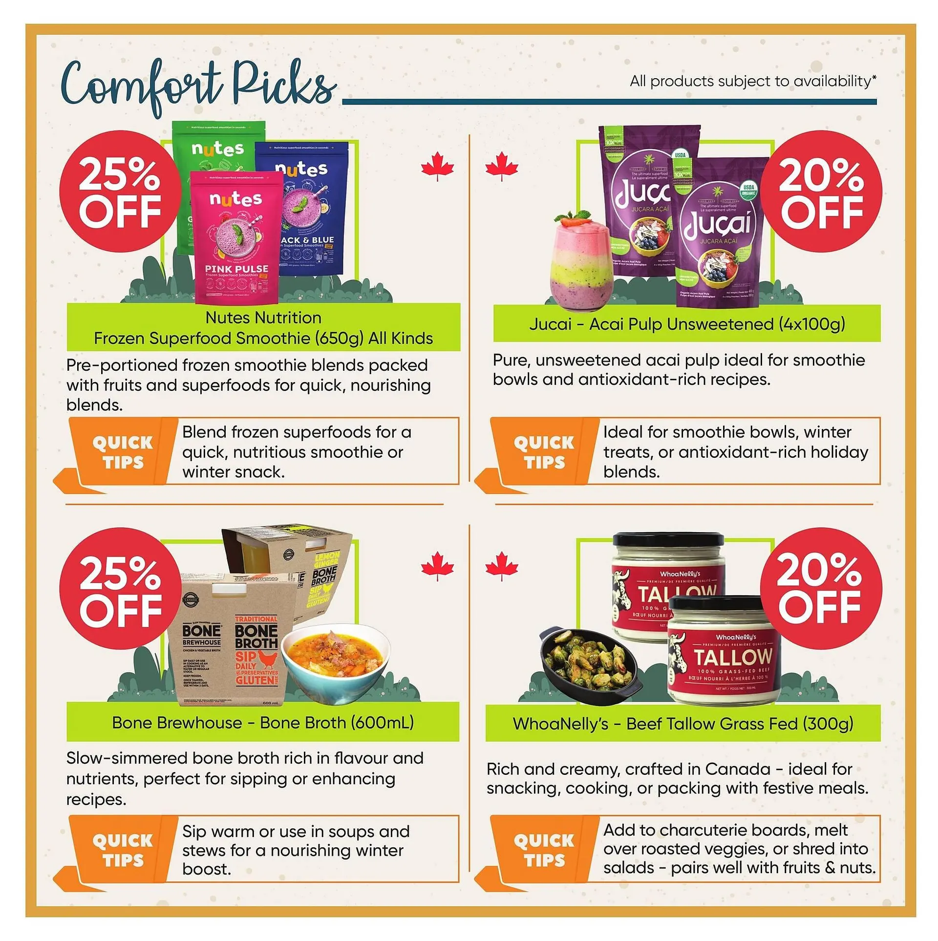 Healthy Planet flyer from January 8 to January 21 2026 - flyer page 7