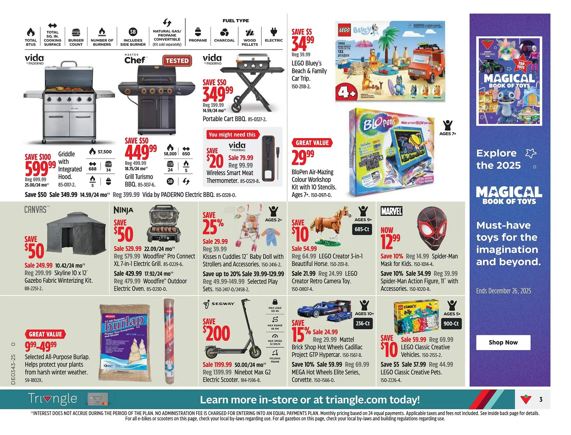 Canadian Tire flyer from October 16 to October 22 2025 - flyer page 3