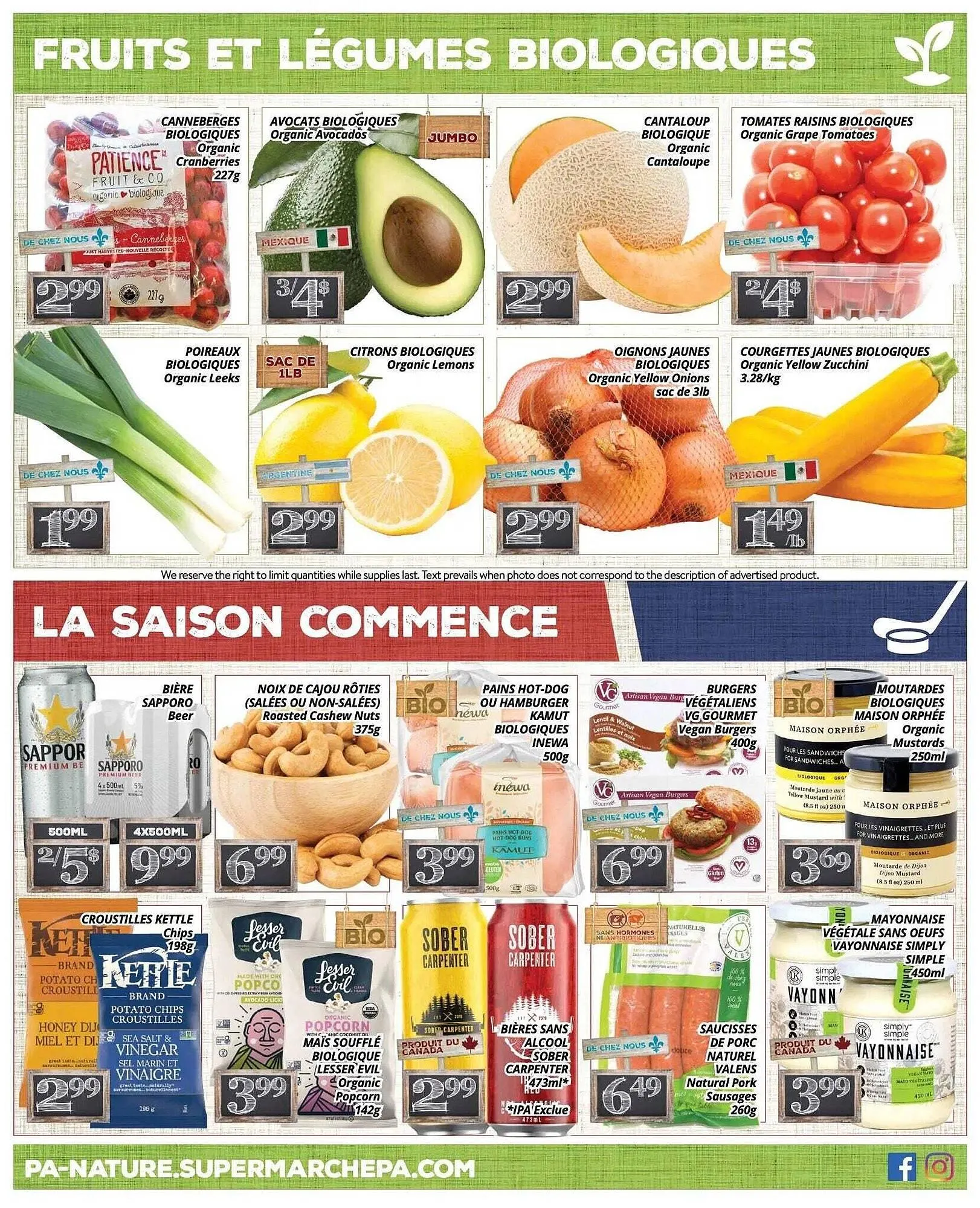 Supermarché PA flyer from September 26 to October 12 2025 - flyer page 4