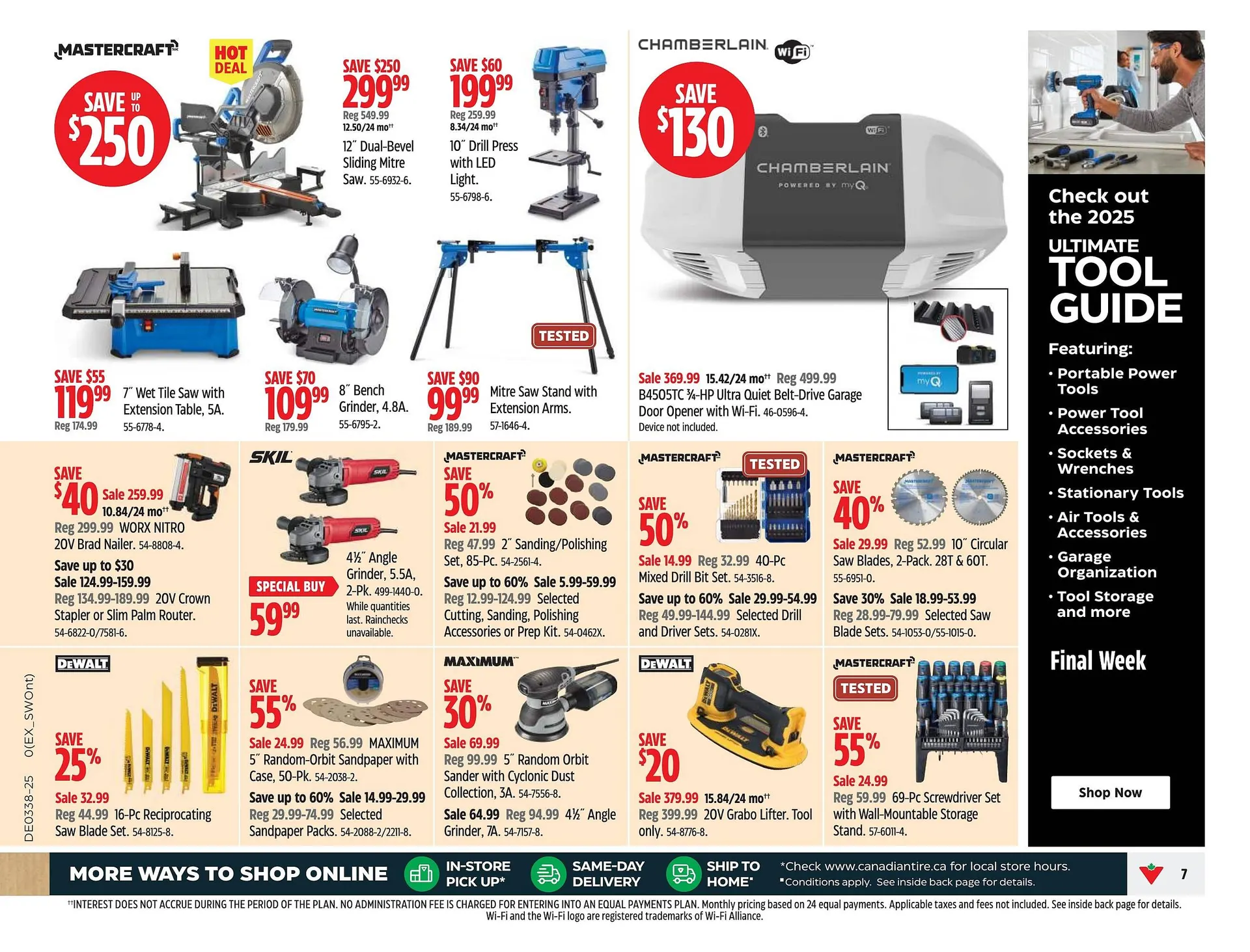 Canadian Tire flyer from September 11 to September 17 2025 - flyer page 7