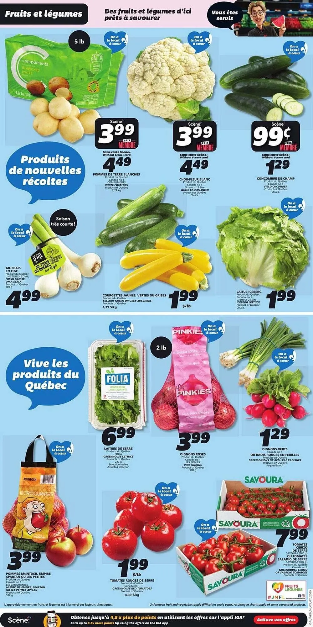 IGA flyer from July 3 to July 10 2025 - flyer page 4