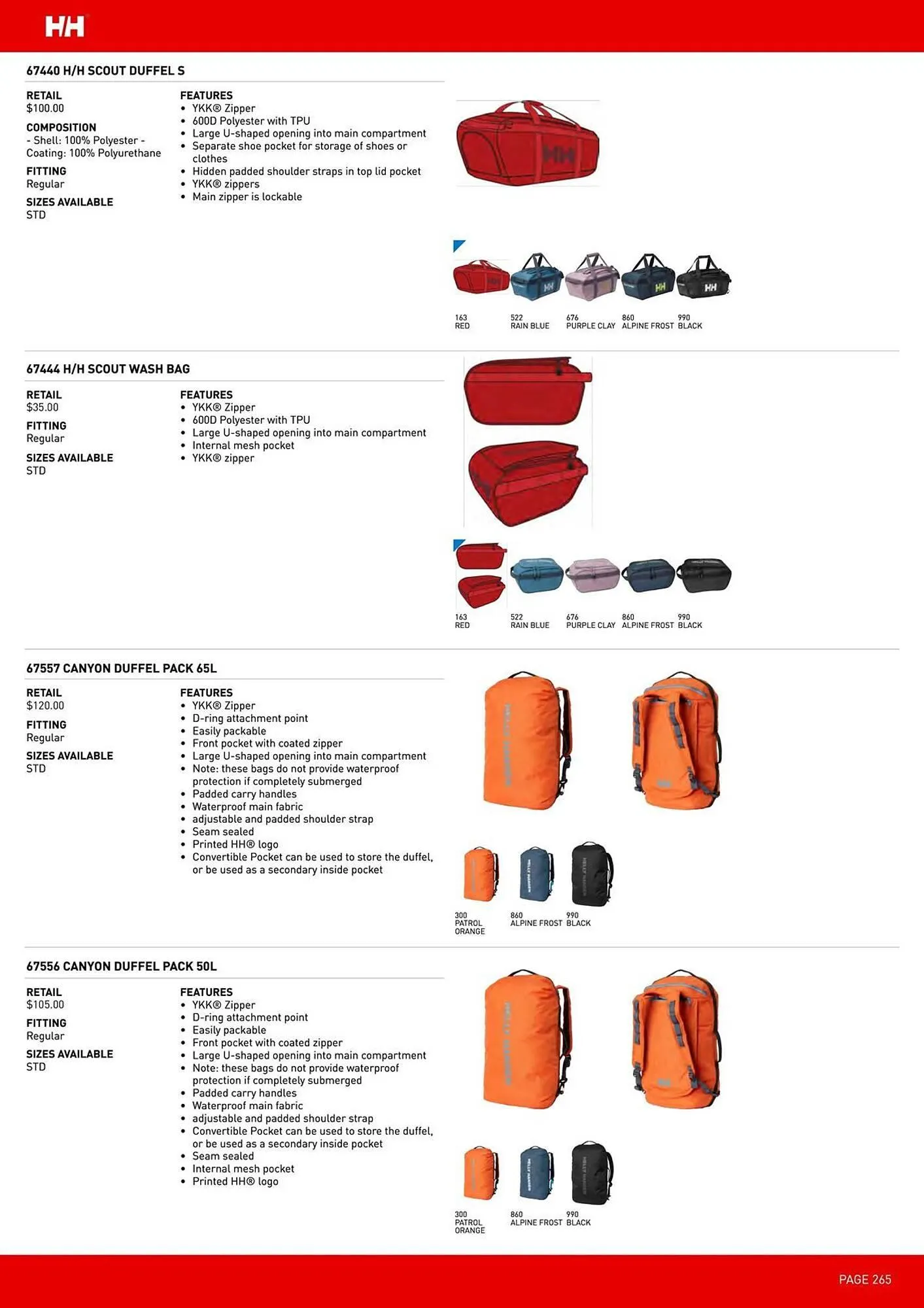 Helly Hansen flyer from September 11 to February 28 2026 - flyer page 265